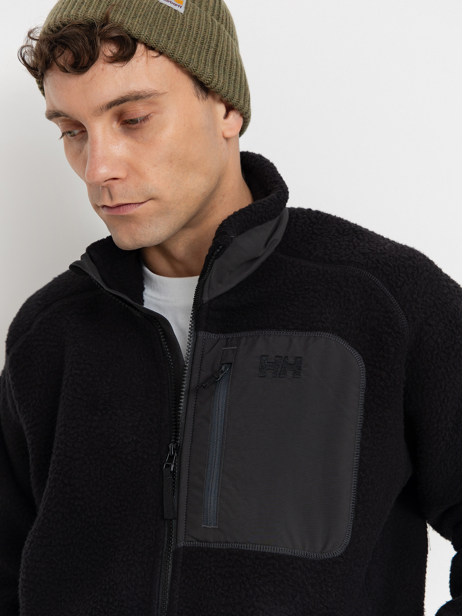 Męski Polar Helly Hansen Panorama Pile Block (black)