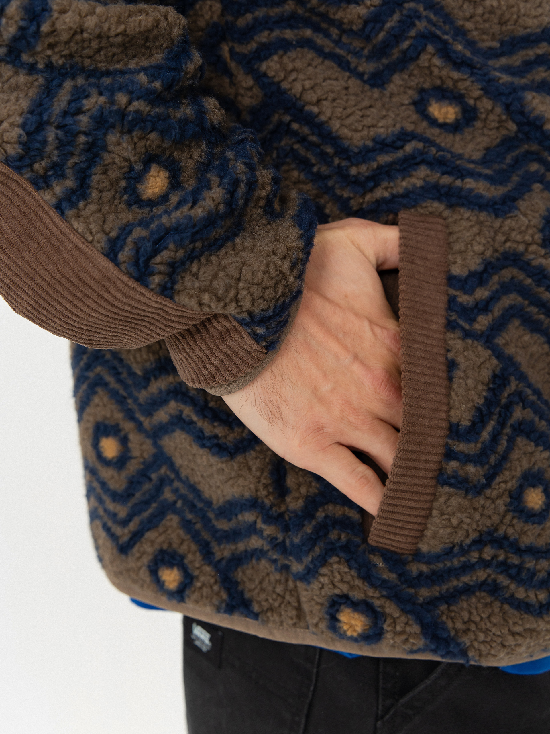 Męski Polar Kavu Wayside (walnut mountain)