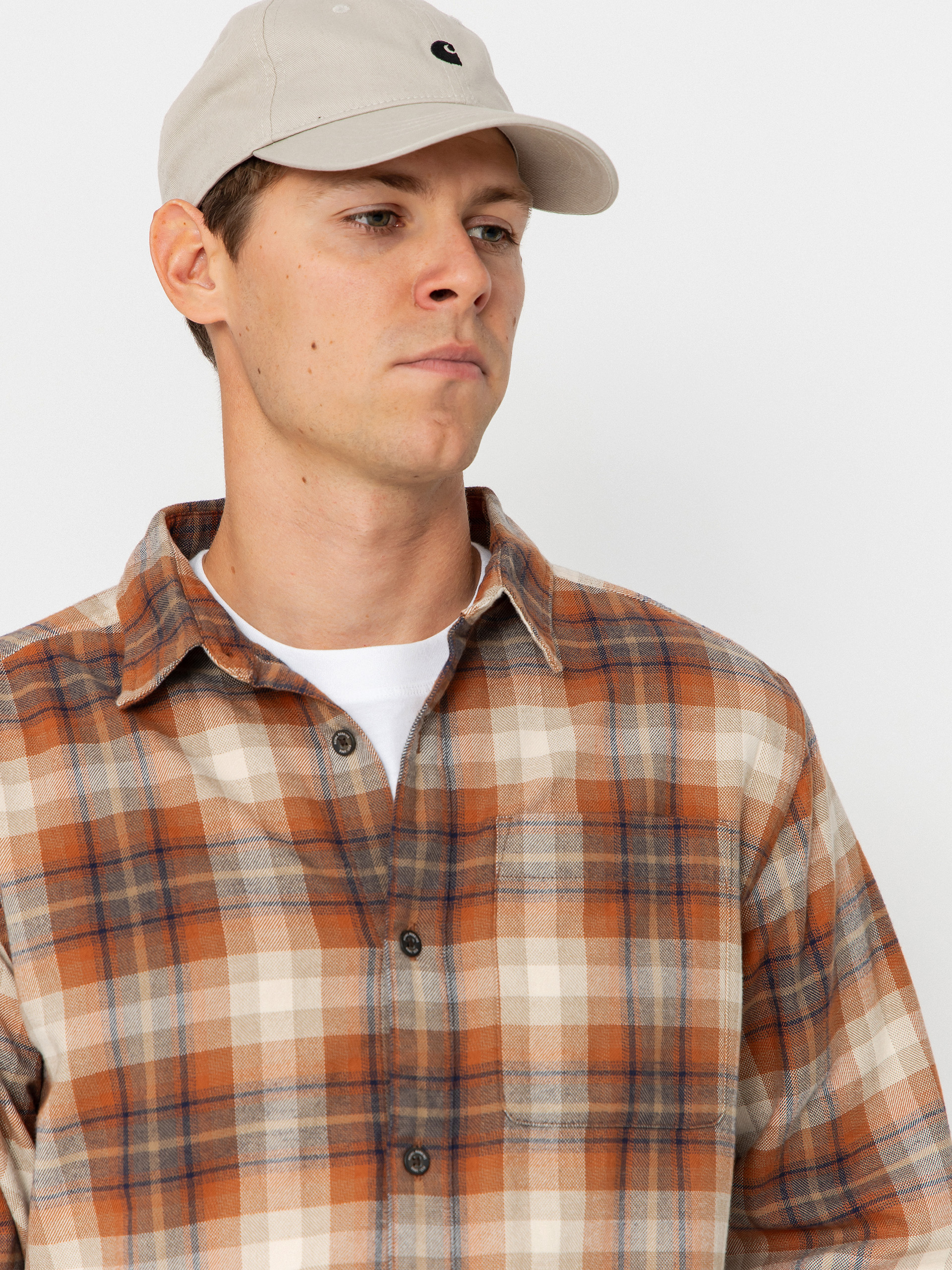 Koszula Royal Robbins Lieback Organic Cotton Flannel (rust brown dipsea pld)