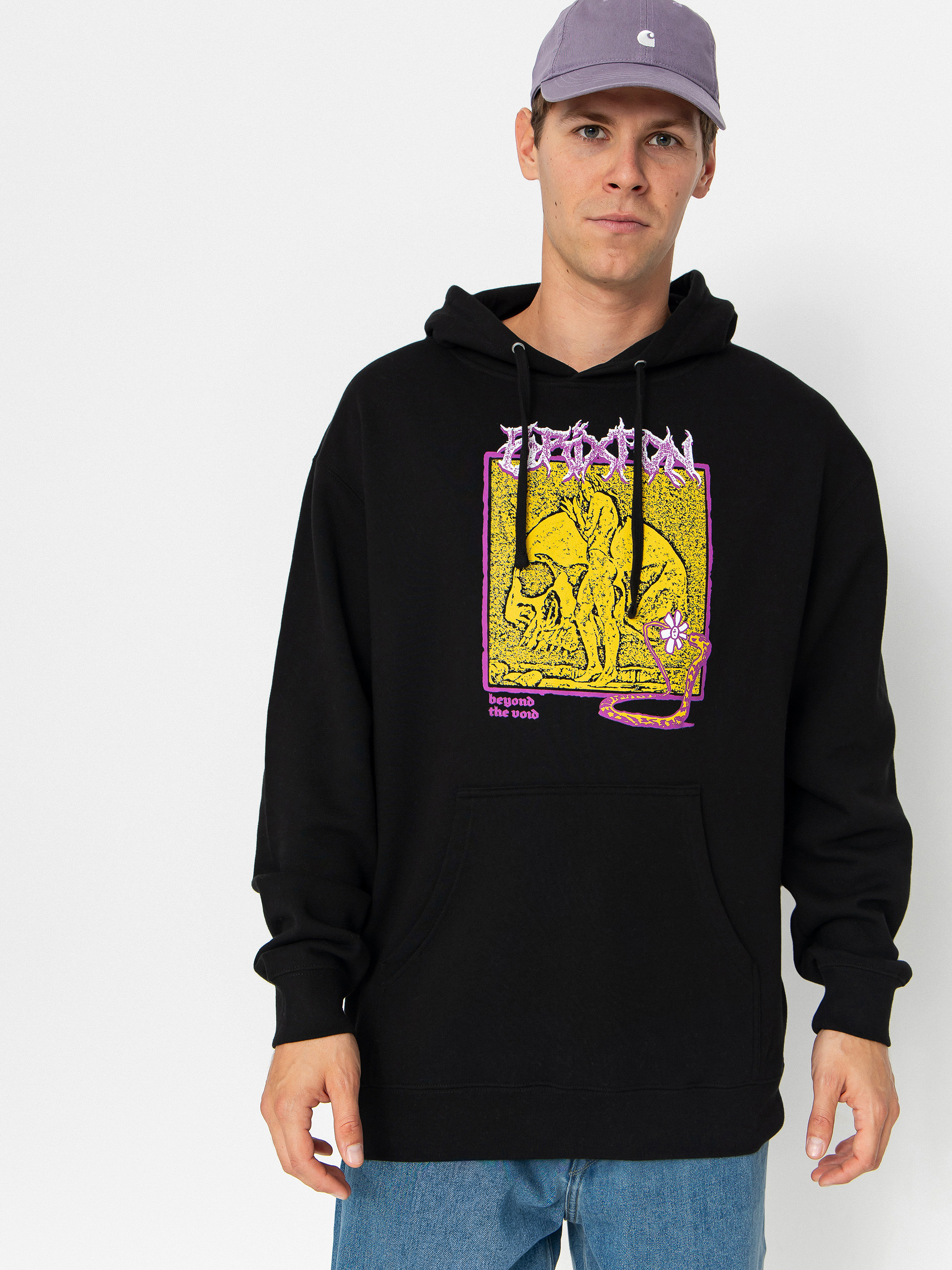 Bluza z kapturem Brixton Void HD (black)