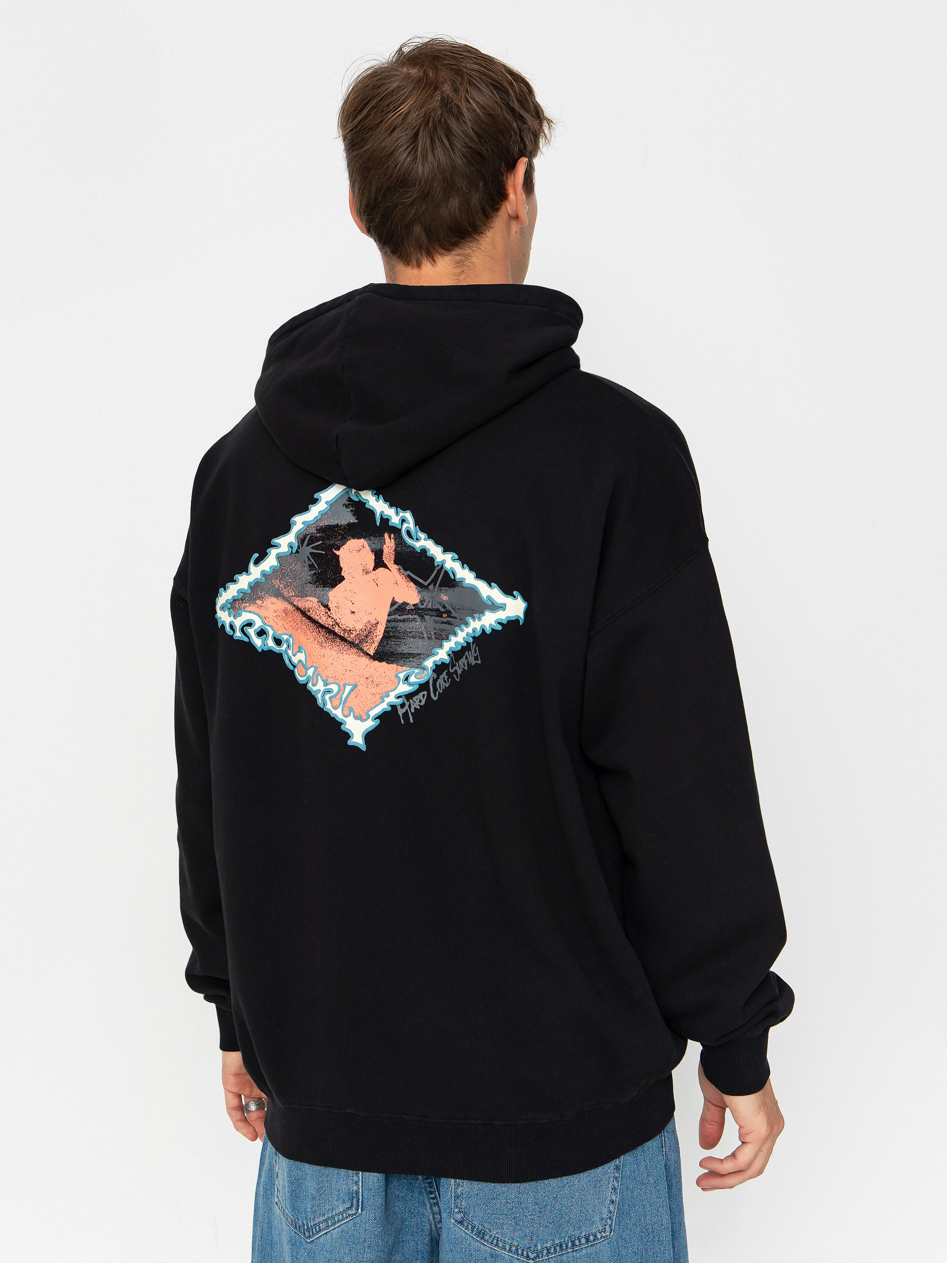 Bluza z kapturem Rip Curl Raw Energy HD (black)