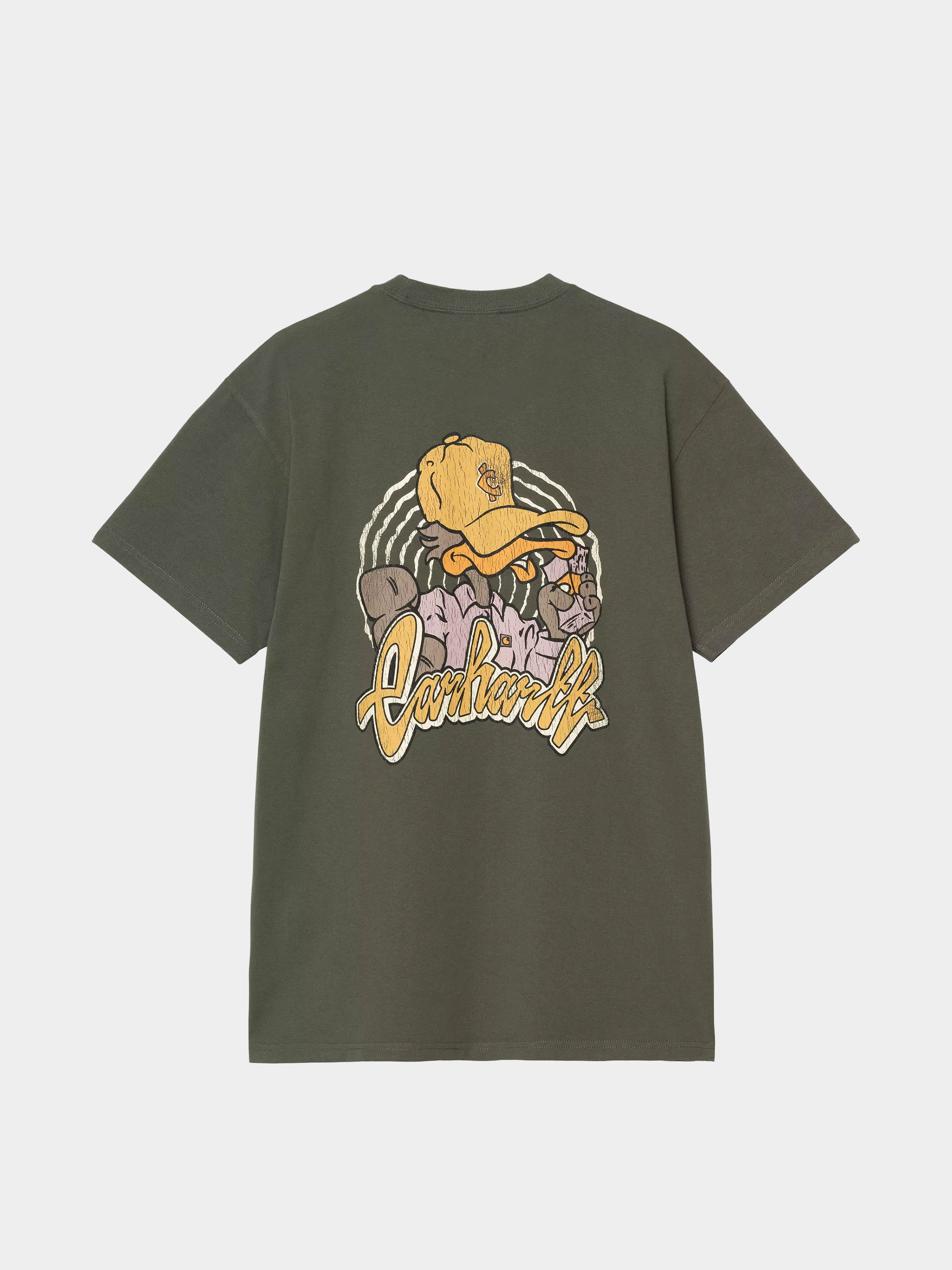 T-shirt Carhartt WIP Chedda (opuntia/heavy stone wash)