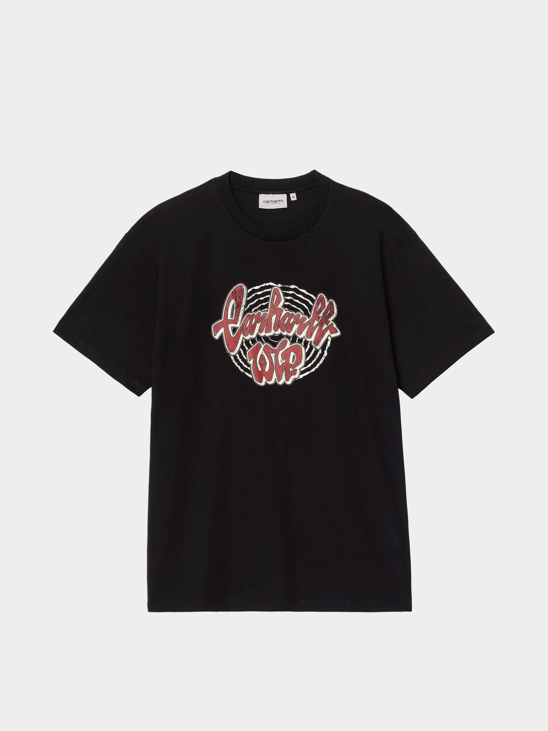 T-shirt Carhartt WIP Chedda (black/heavy stone wash)