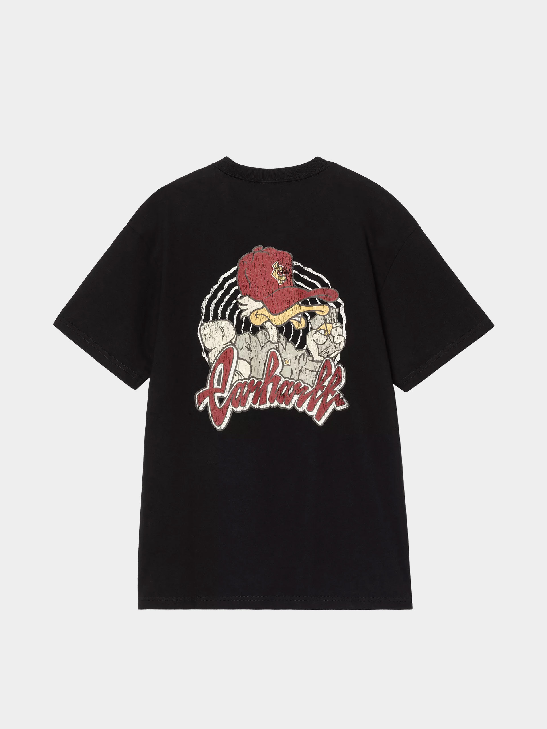 T-shirt Carhartt WIP Chedda (black/heavy stone wash)