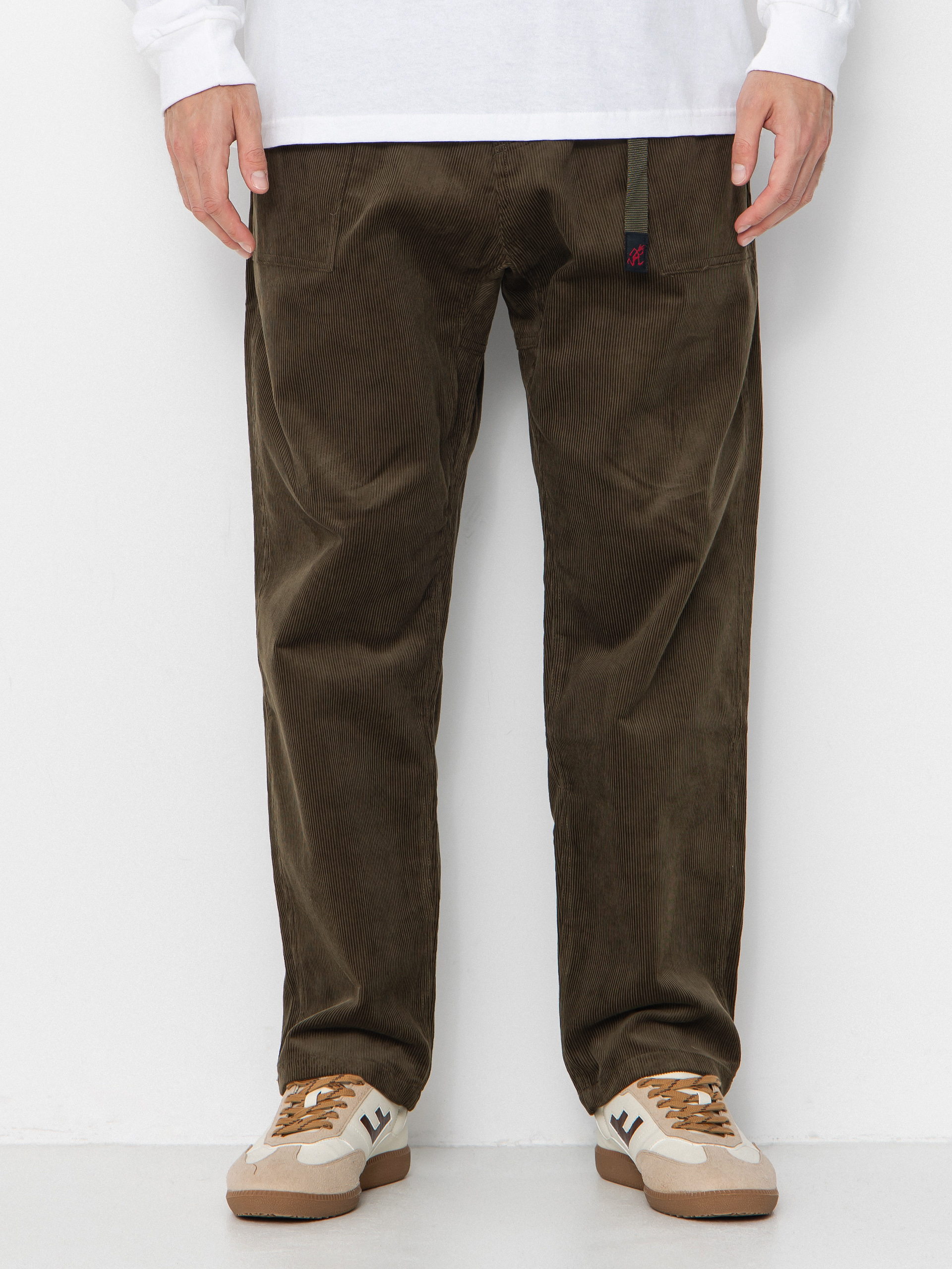 Spodnie Gramicci Corduroy Loose Tapered Ridge (olive)