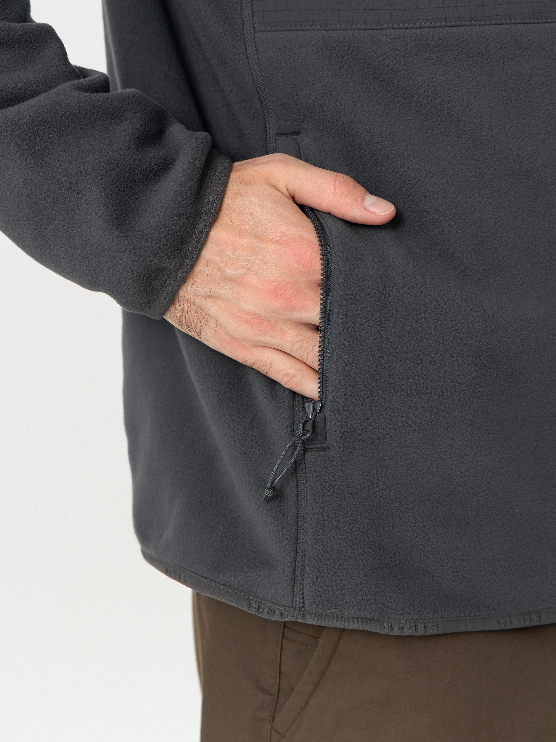 Męski Polar The North Face Glacier HVWT 1/2 Zip (asphg/aspg/tnfb)