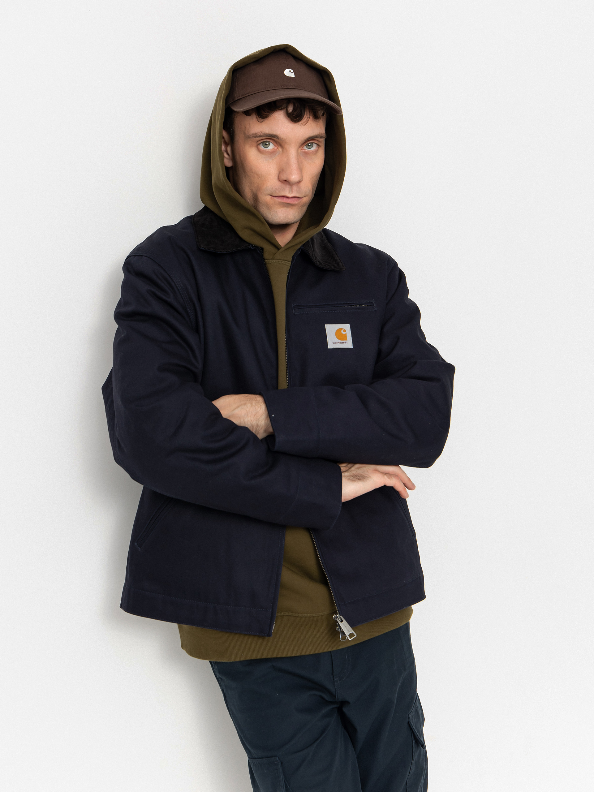 Kurtka Carhartt WIP Detroit (dark navy/black/rigid)