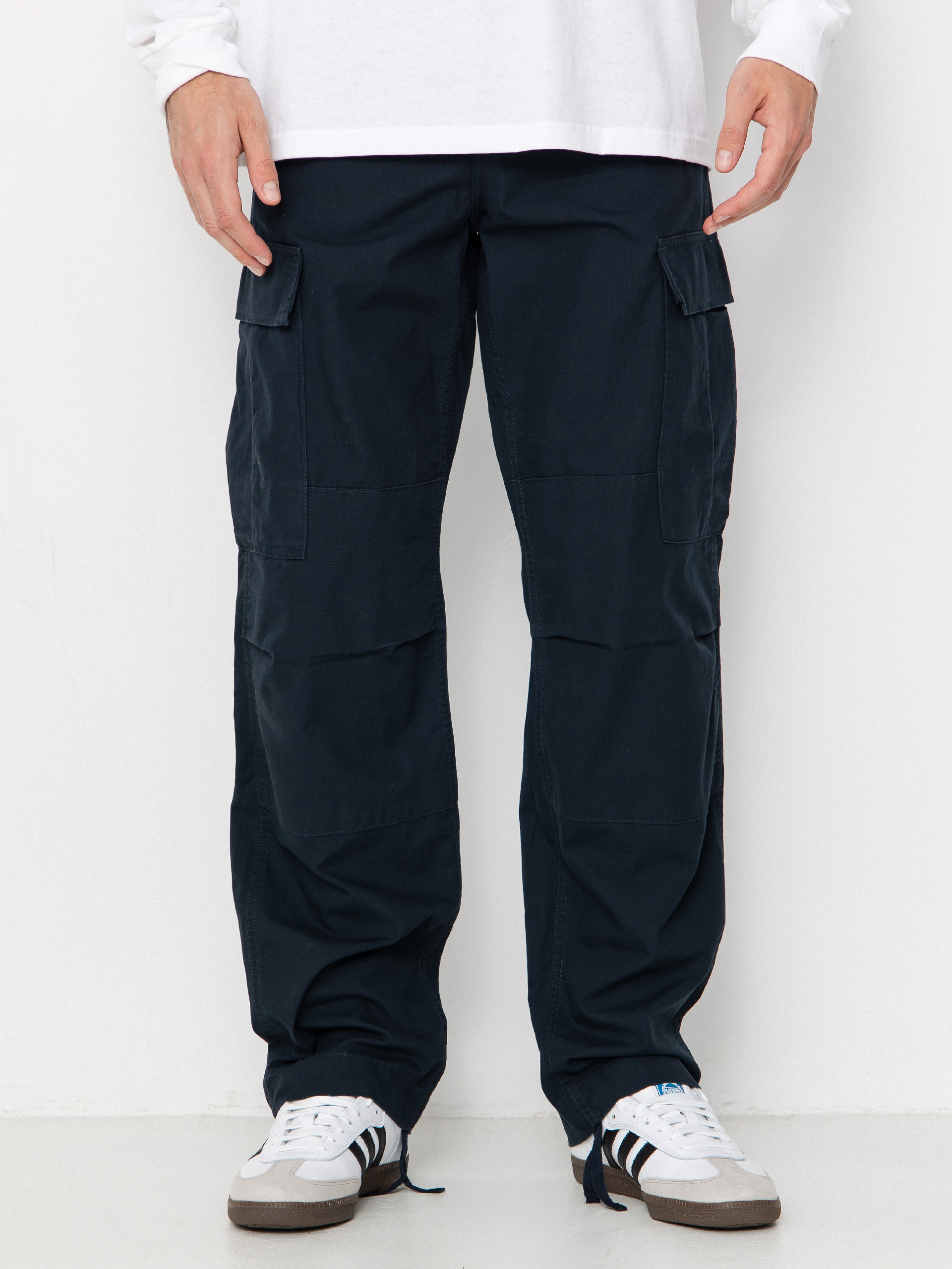 Spodnie Carhartt WIP Regular Cargo (deep night/rinsed)