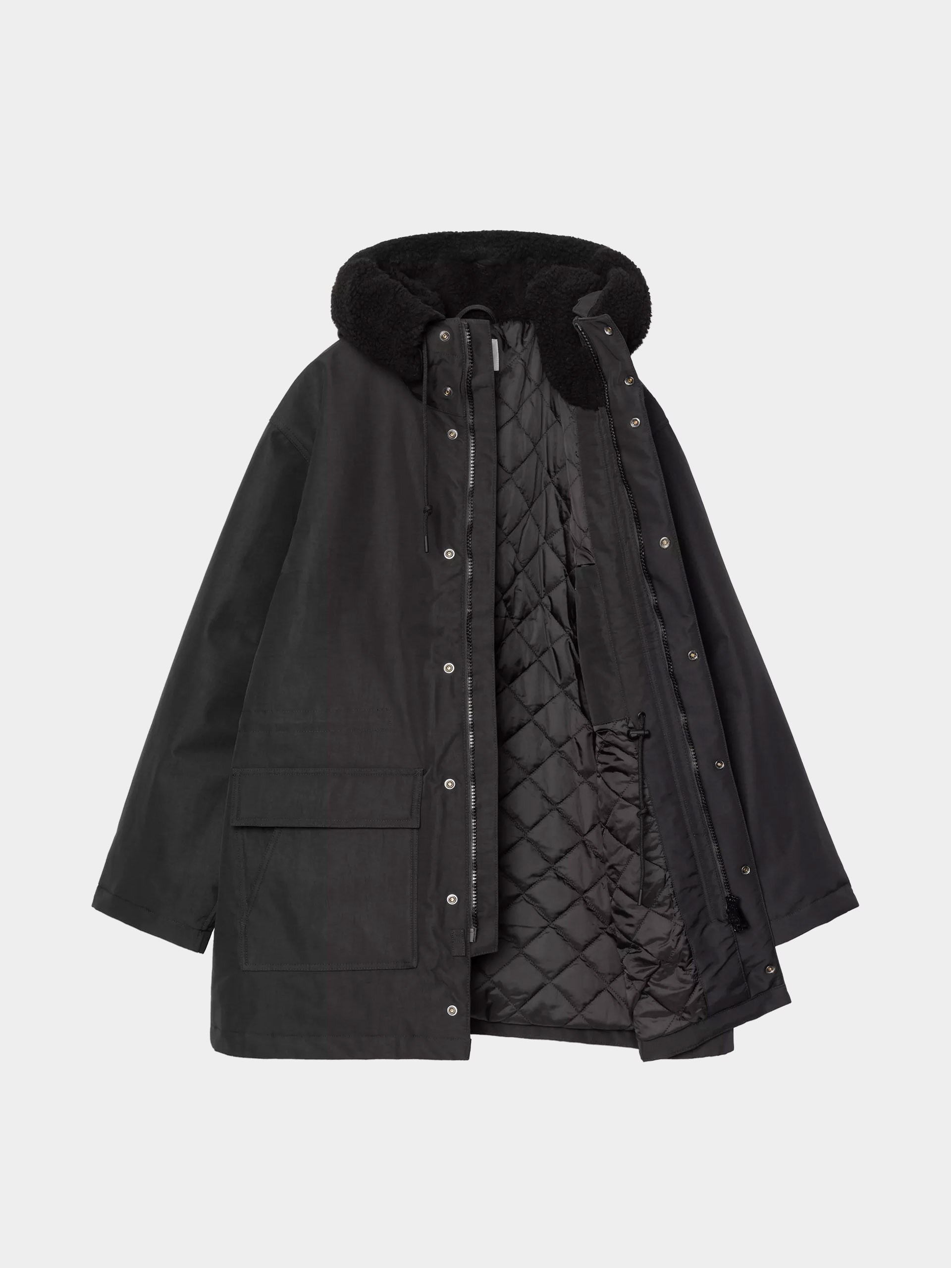 Kurtka Carhartt WIP Siberia Parka (black)