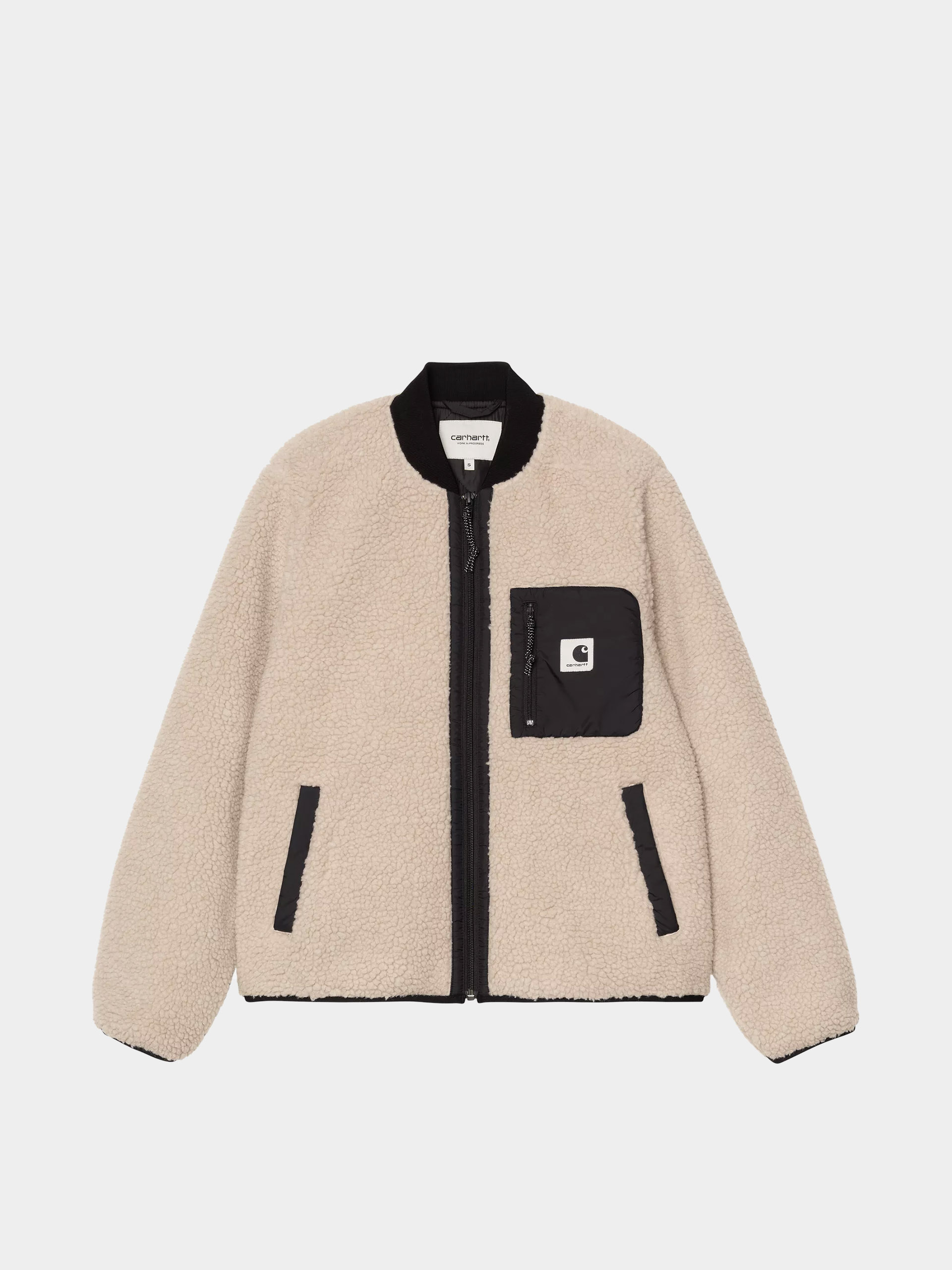 Kurtka Carhartt WIP Janet Wmn (fleur de sel/black)