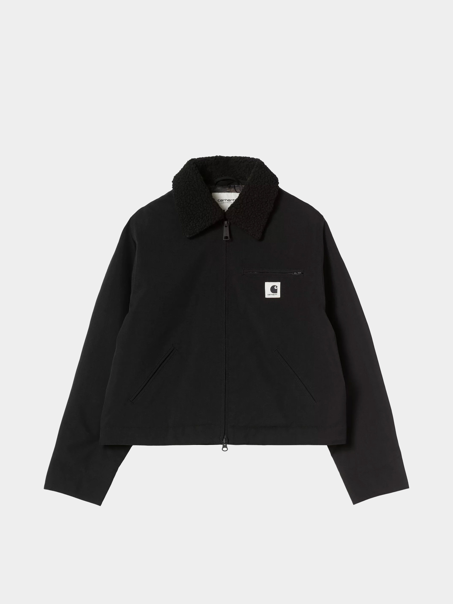 Kurtka Carhartt WIP Newkirk Wmn (black/wild dog print)
