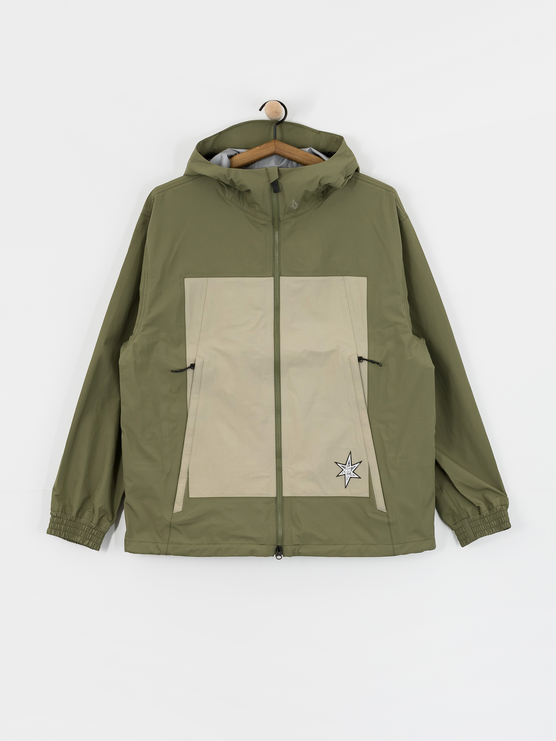 Męska Kurtka snowboardowa Volcom Arthur 3L (dark olive)
