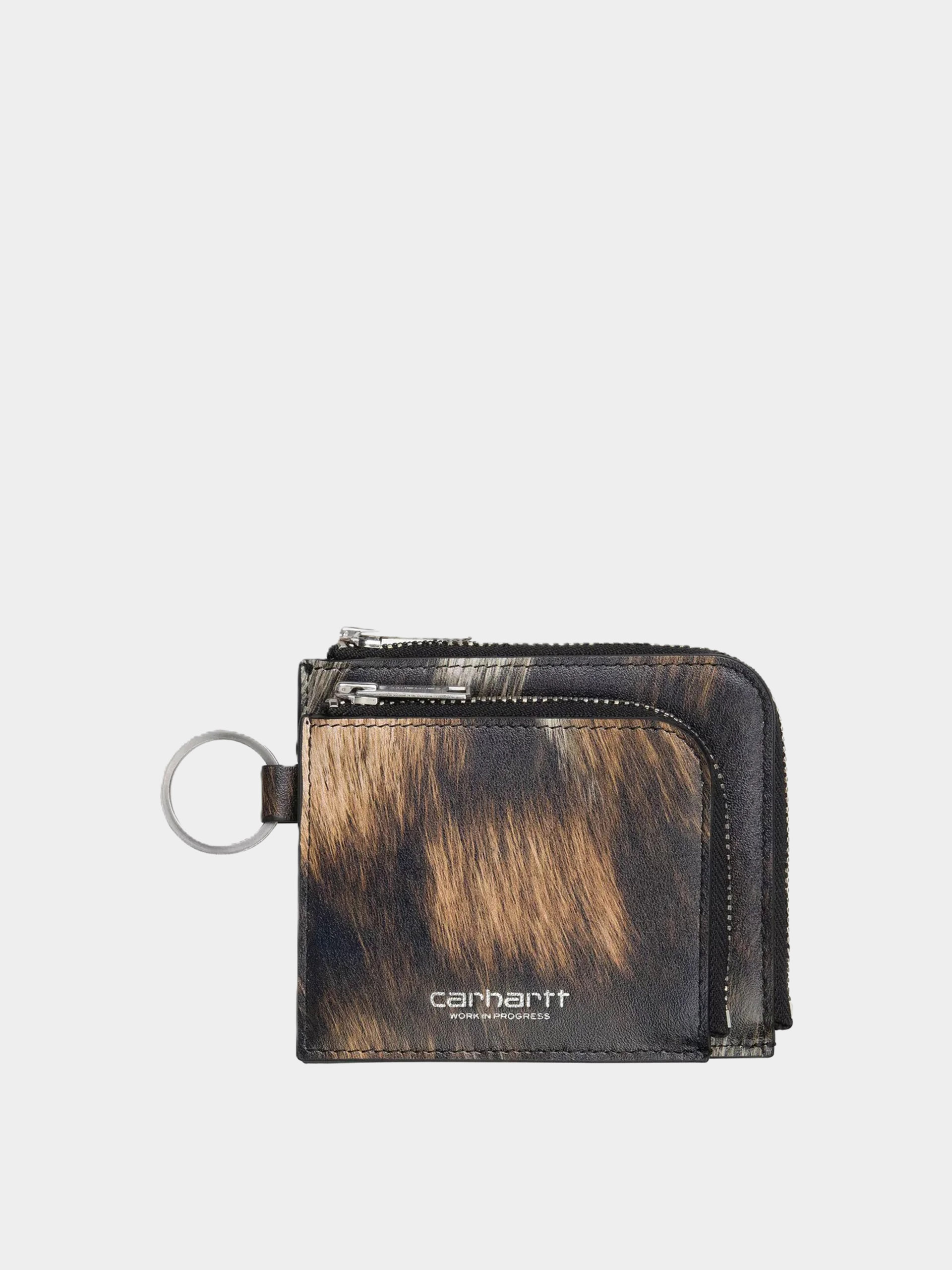 Portfel Carhartt WIP Double Vegas Zip (wild dog/silver)