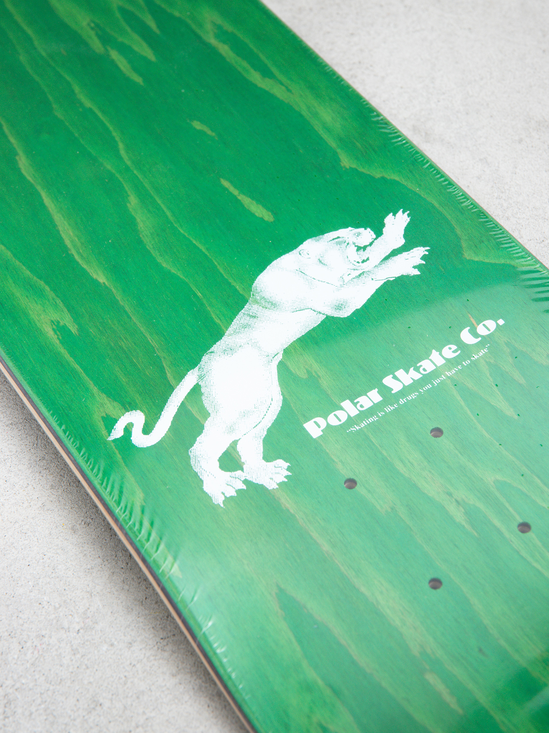 Deck Polar Skate David Stenstrom Tape & Panther (black)