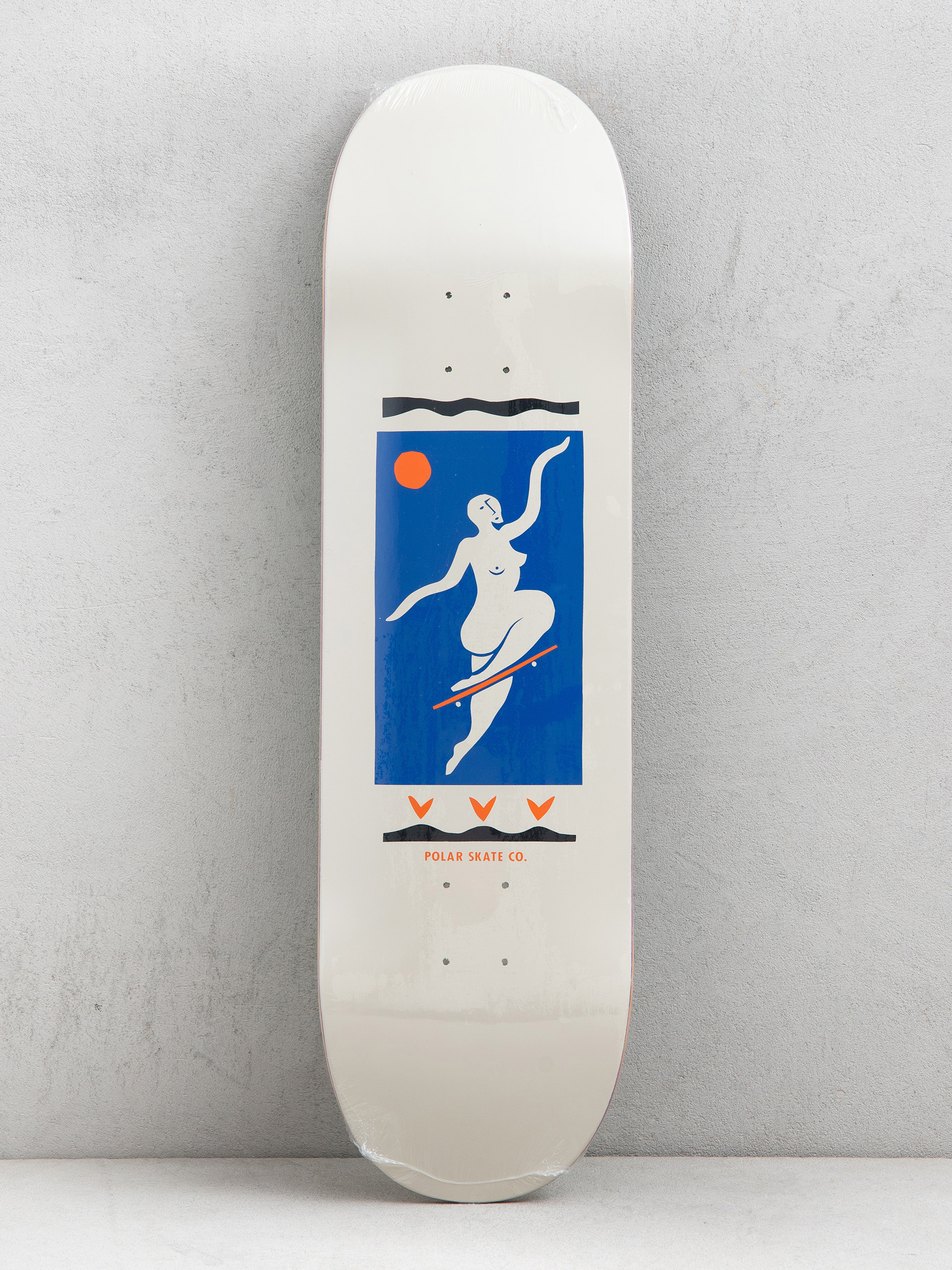 Deck Polar Skate Team No Comply (cream)