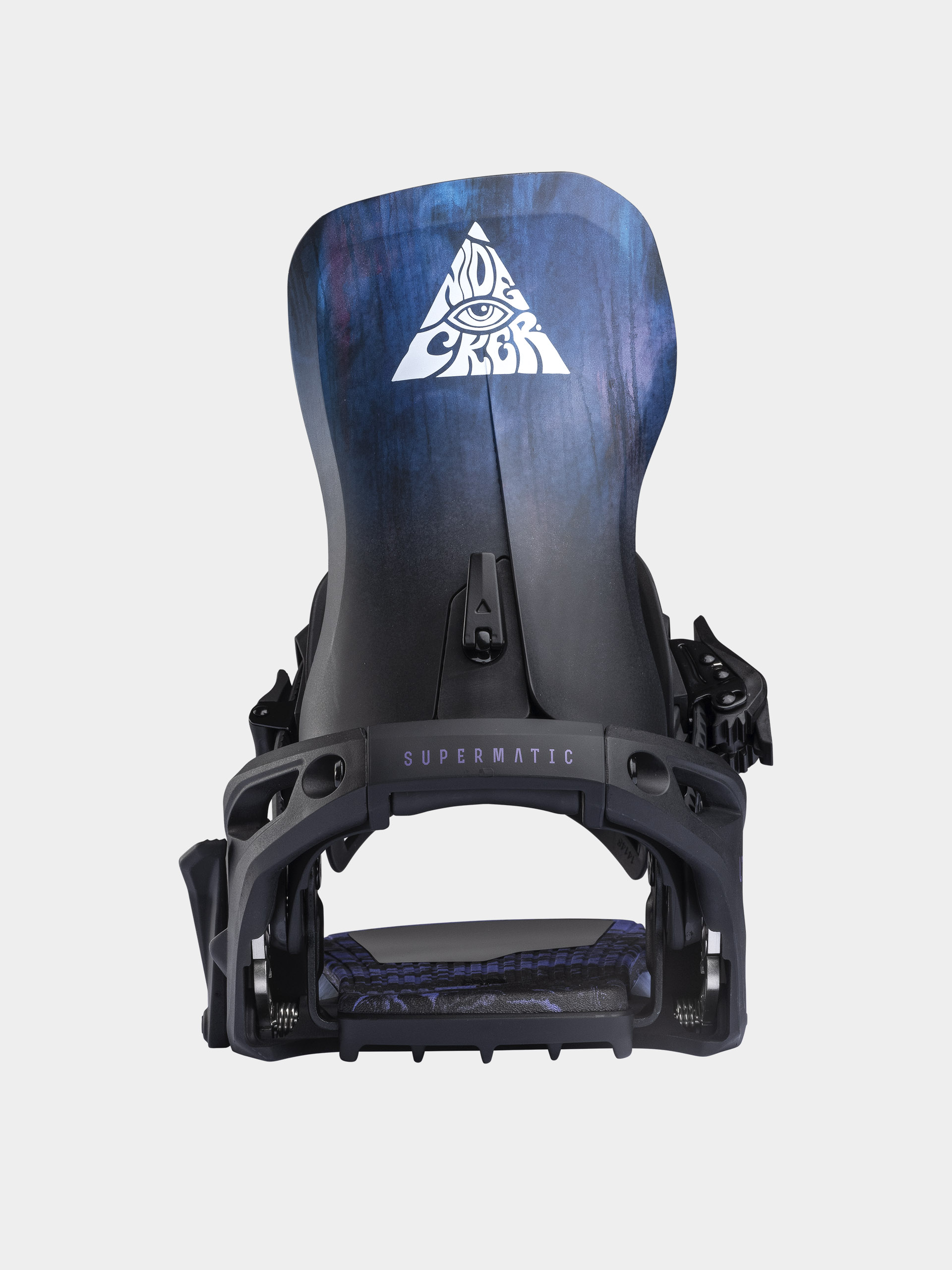 Wiązania snowboardowe Nidecker Lt Supermatic (bio black)