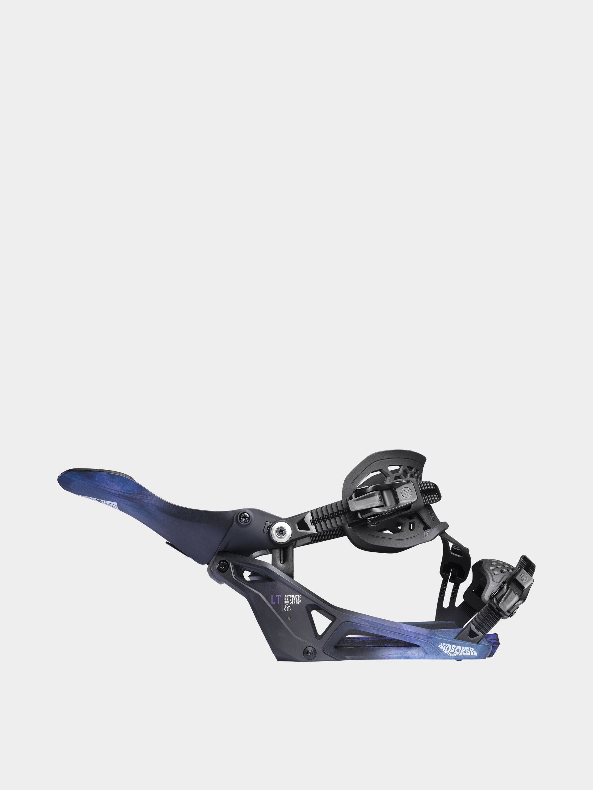 Wiązania snowboardowe Nidecker Lt Supermatic (bio black)