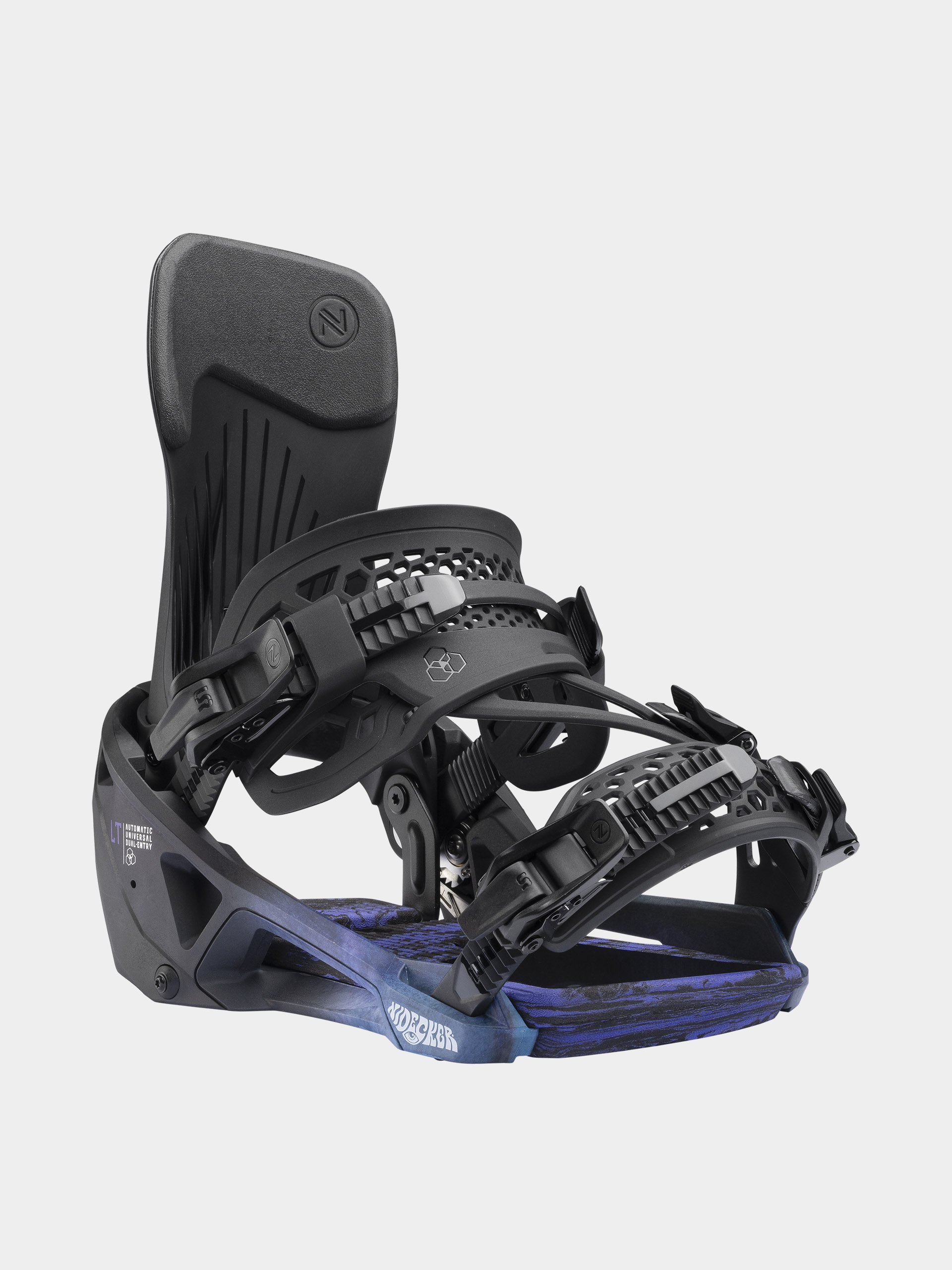 Wiązania snowboardowe Nidecker Lt Supermatic (bio black)