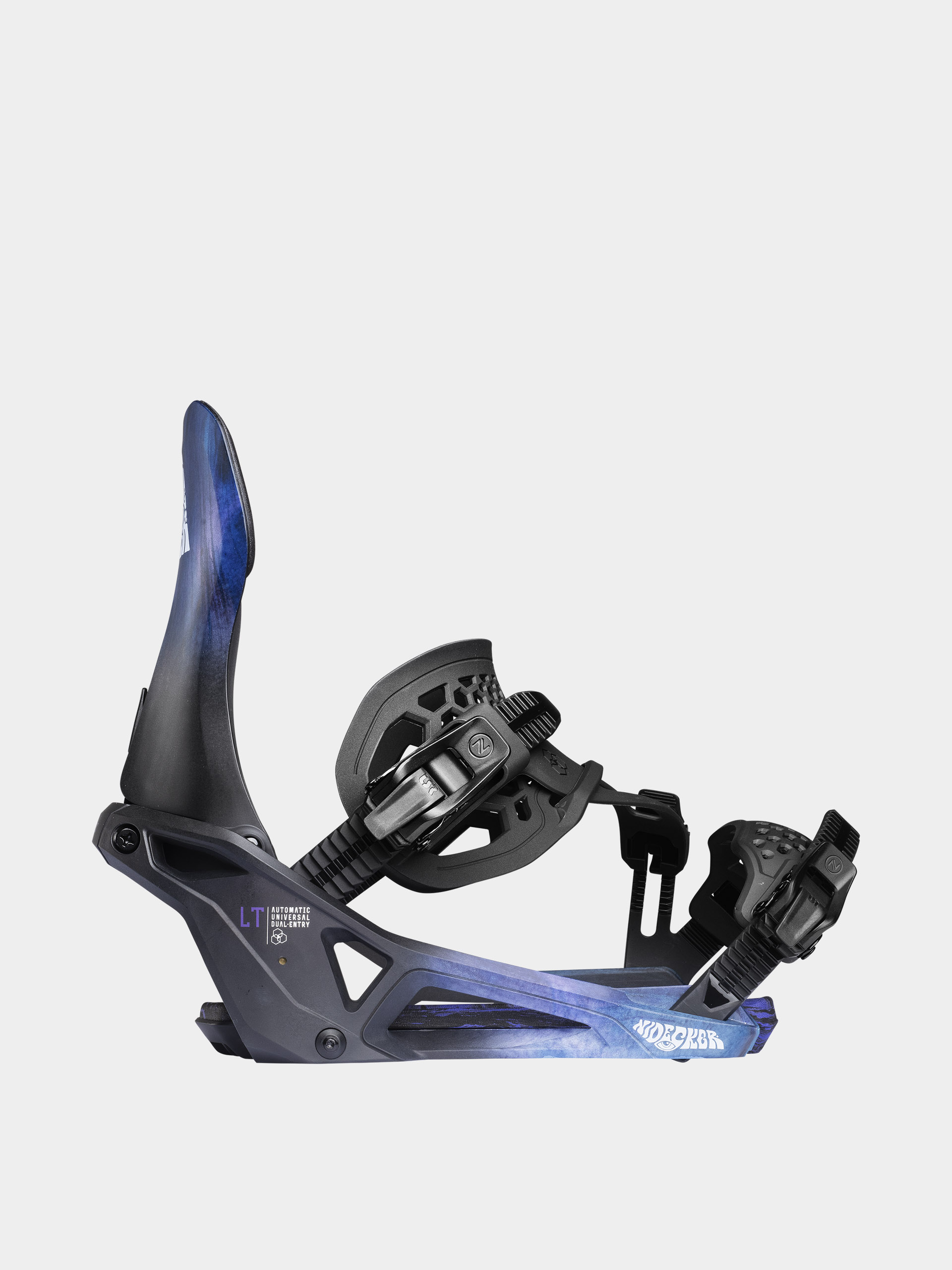 Wiązania snowboardowe Nidecker Lt Supermatic (bio black)