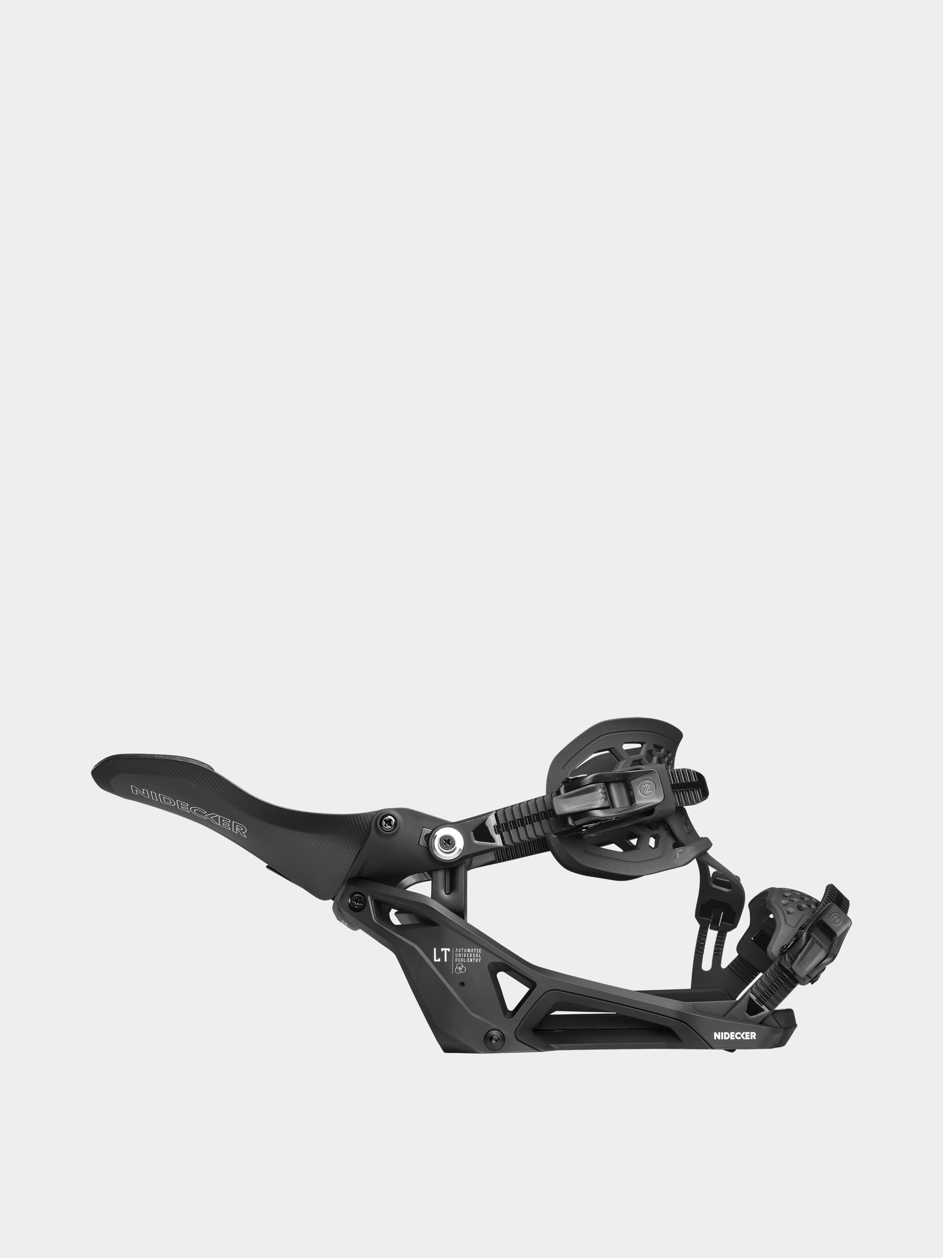 Wiązania snowboardowe Nidecker Lt Supermatic (black)