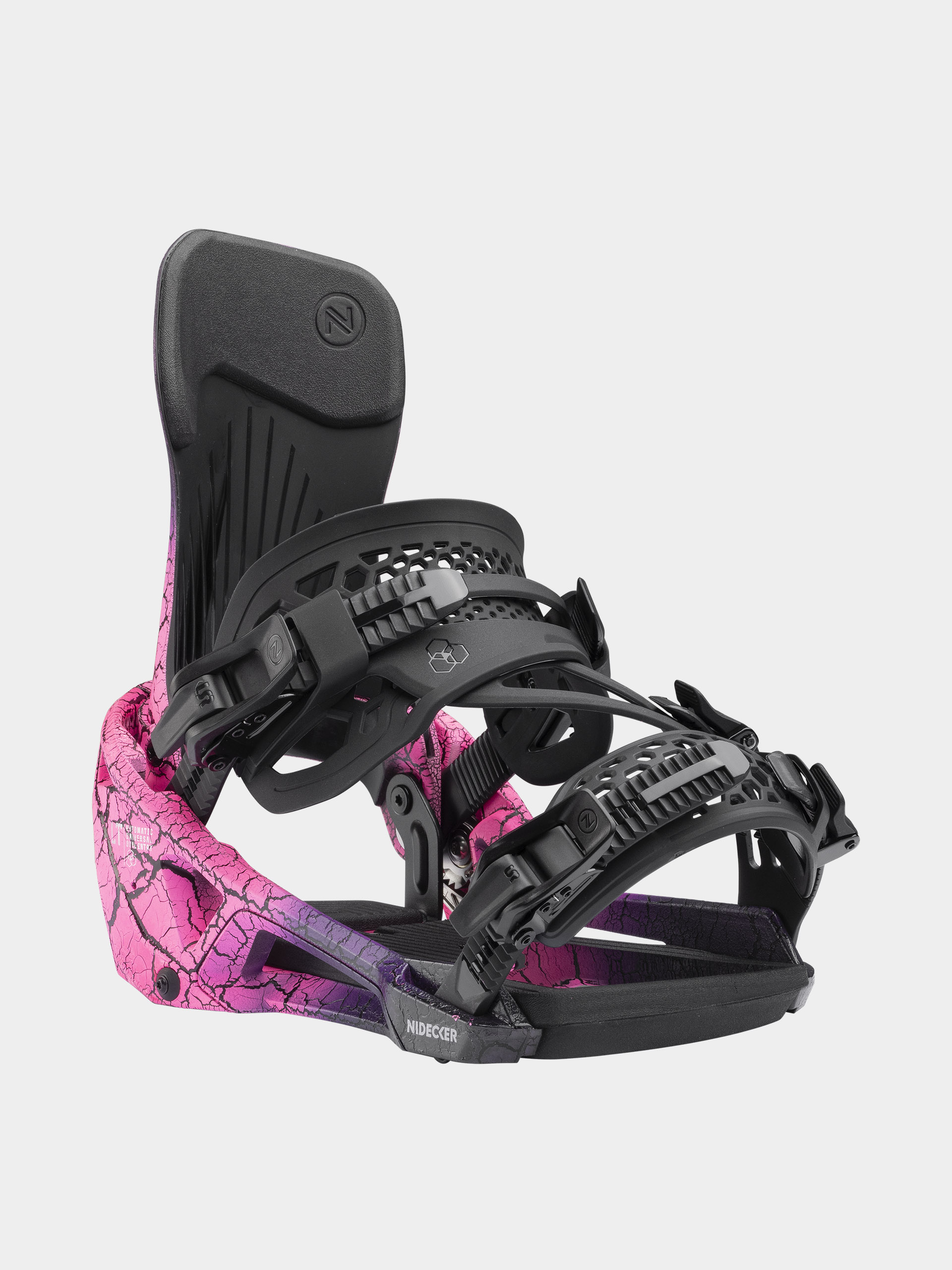 Wiązania snowboardowe Nidecker Lt Supermatic (magma)