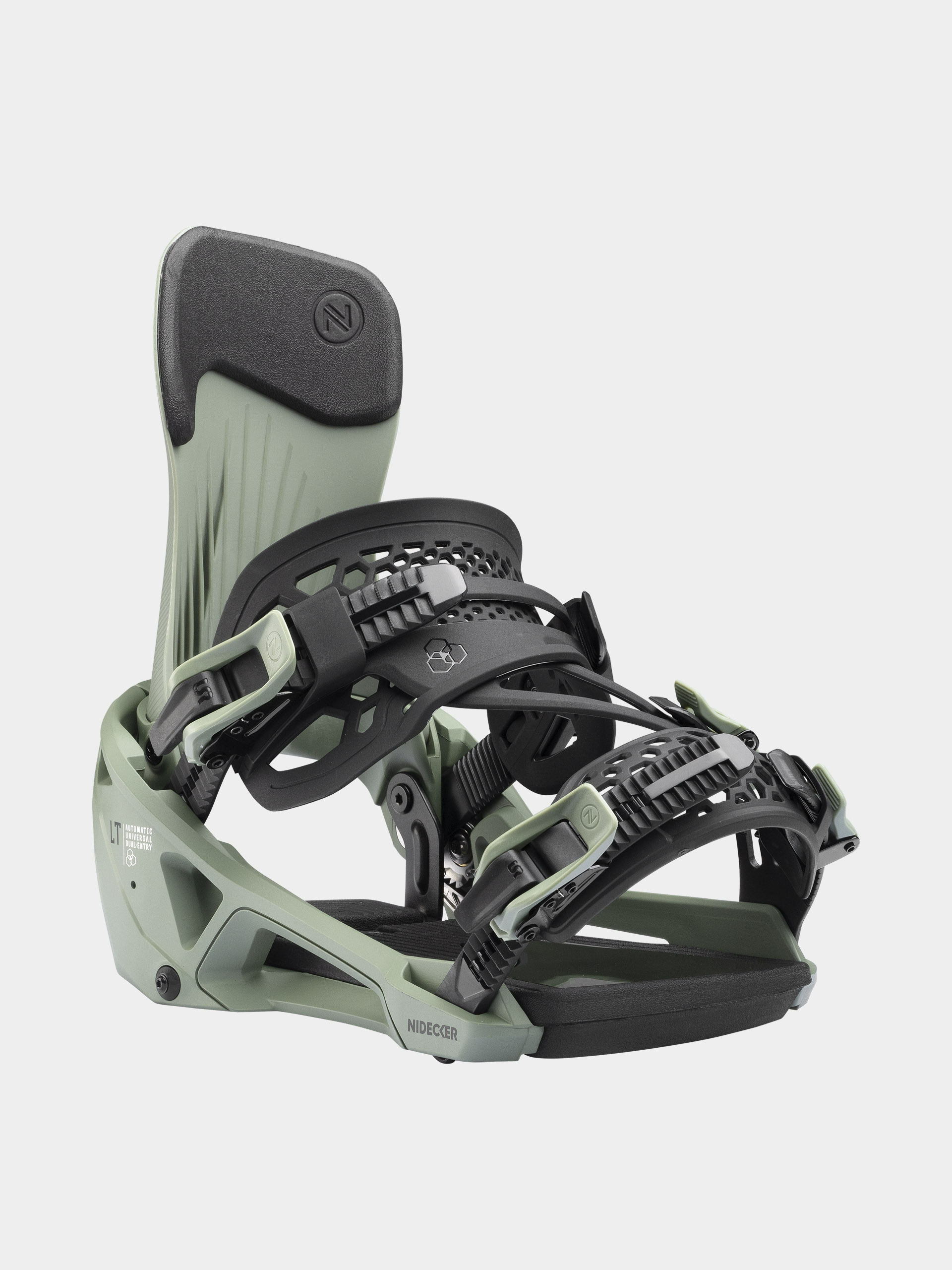 Wiązania snowboardowe Nidecker Lt Supermatic (olive)