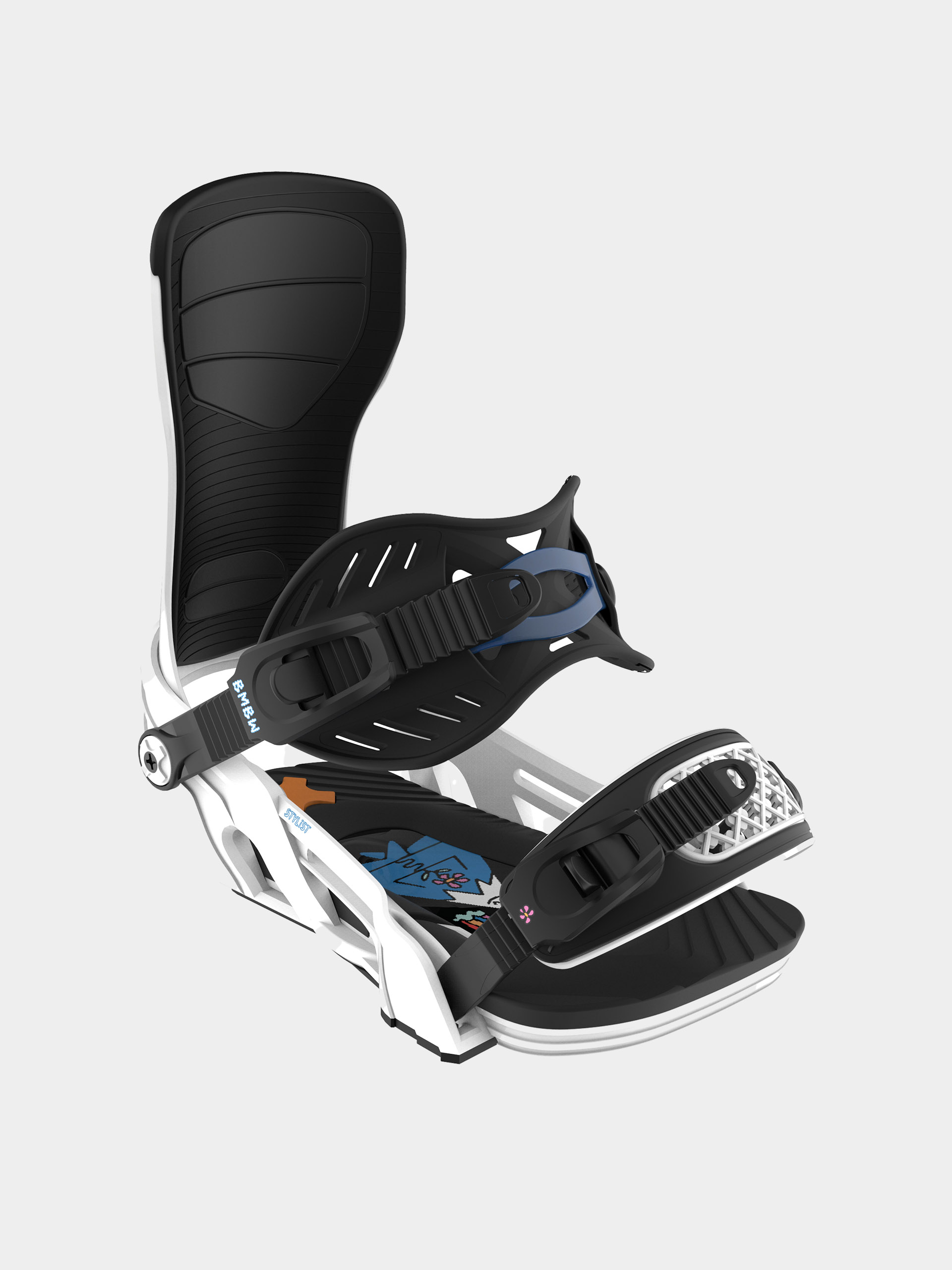 Damskie Wiązania snowboardowe Bent Metal Stylist (white)