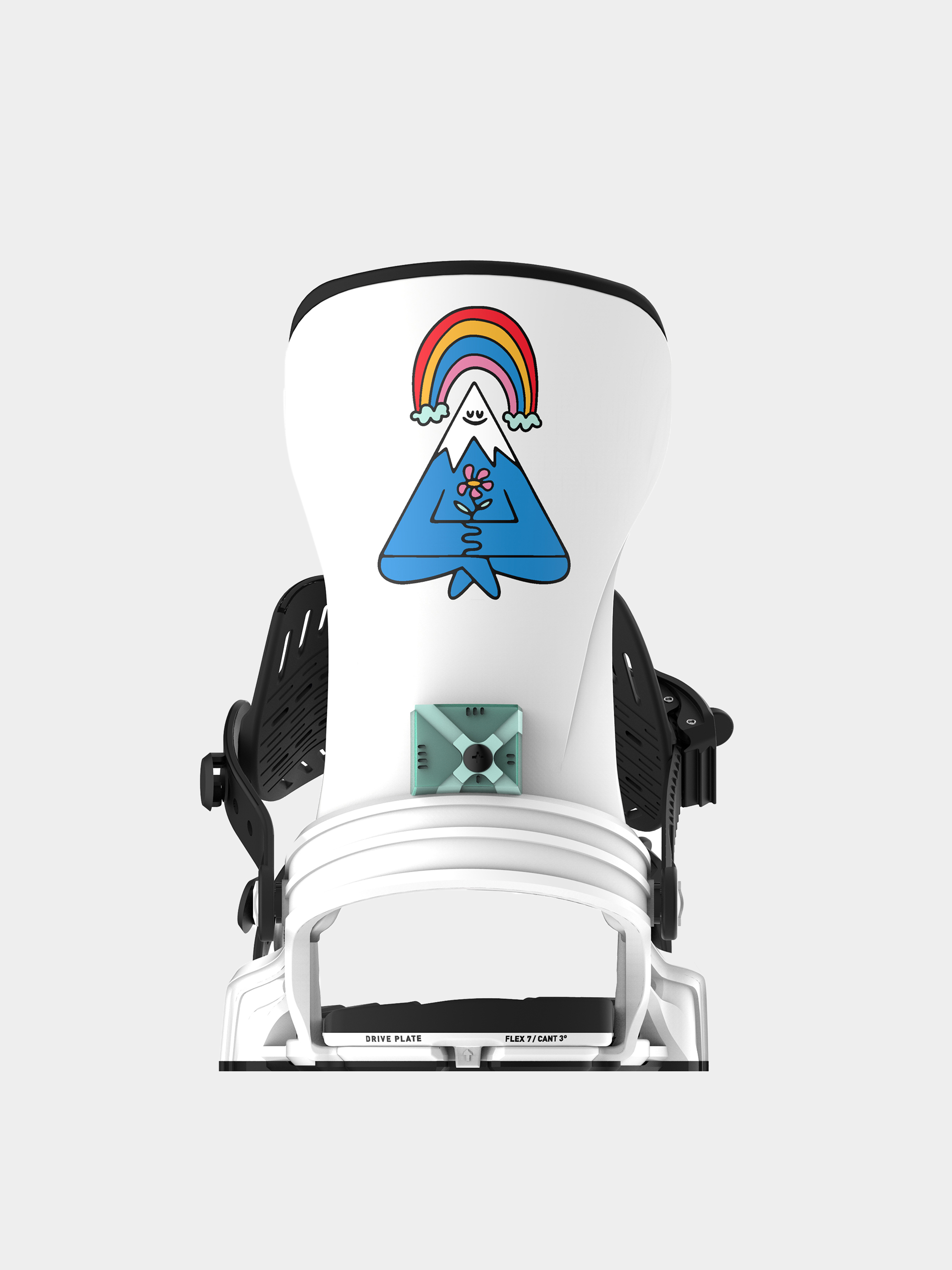 Damskie Wiązania snowboardowe Bent Metal Stylist (white)