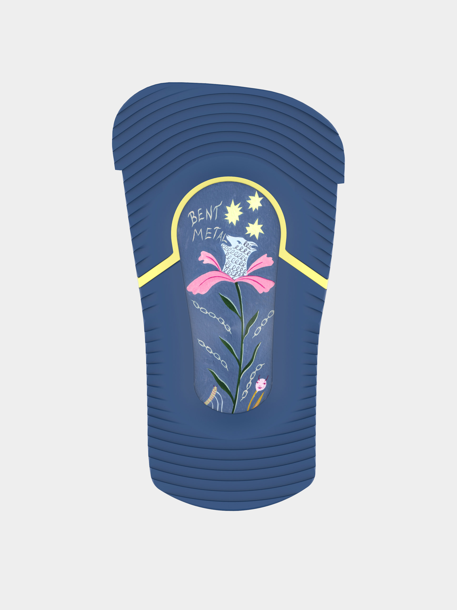 Damskie Wiązania snowboardowe Bent Metal Metta (yellow)