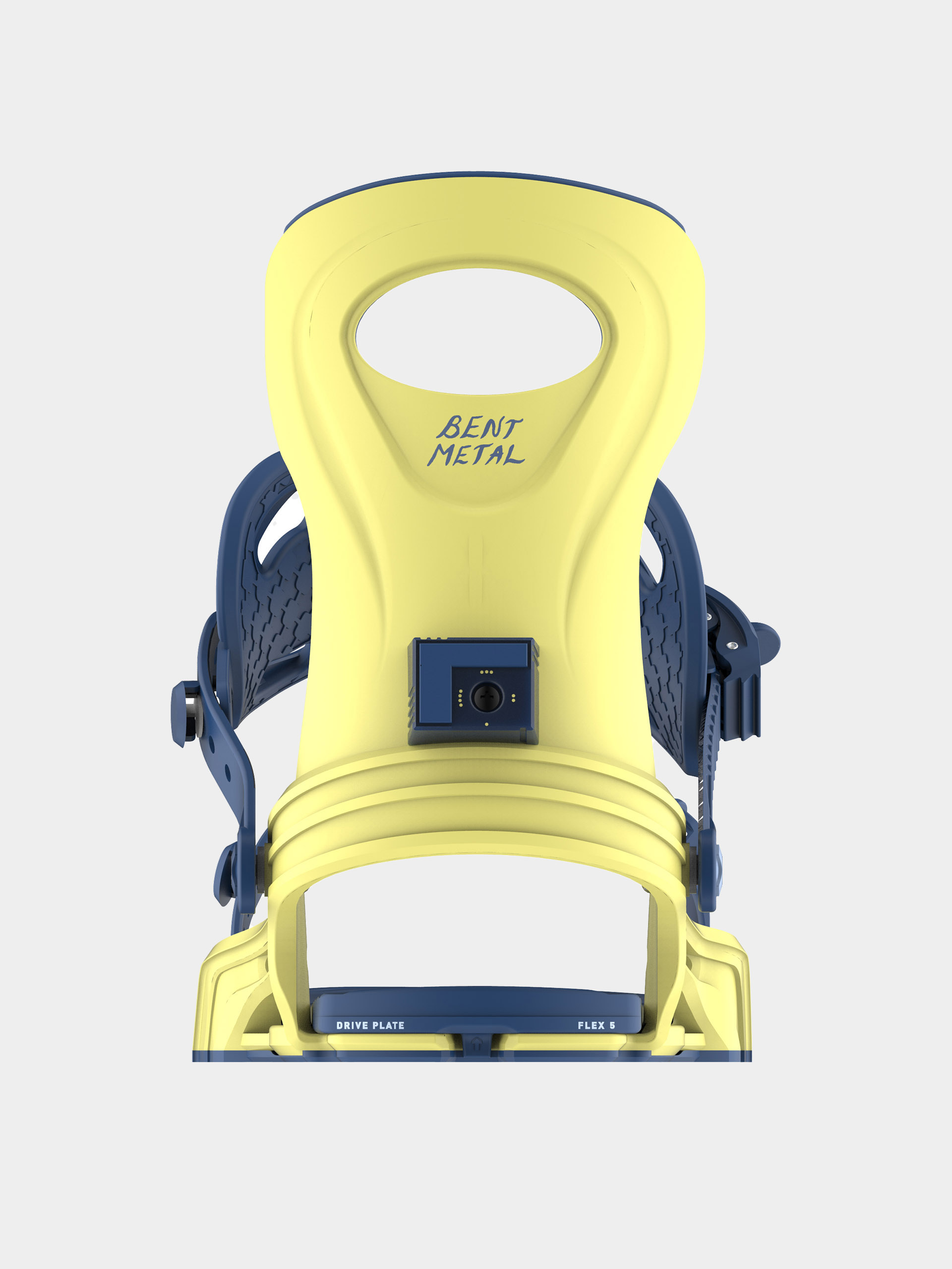 Damskie Wiązania snowboardowe Bent Metal Metta (yellow)