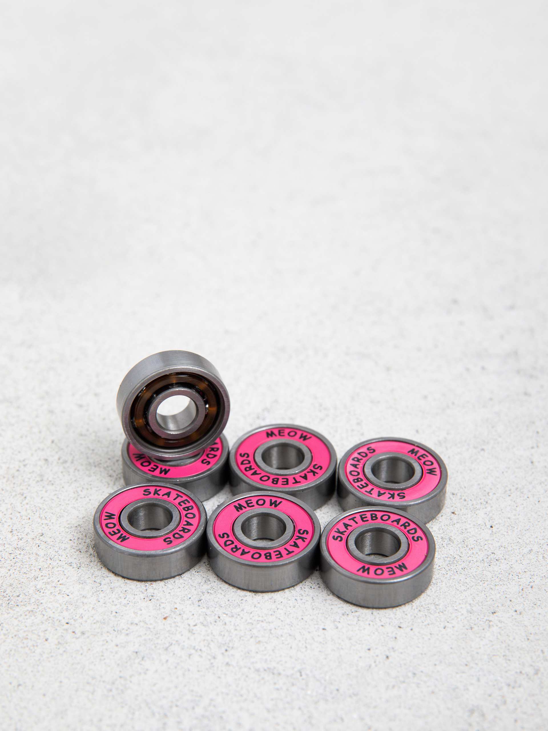 Łożyska Meow Skateboards Abec 9 Bearings (pink)