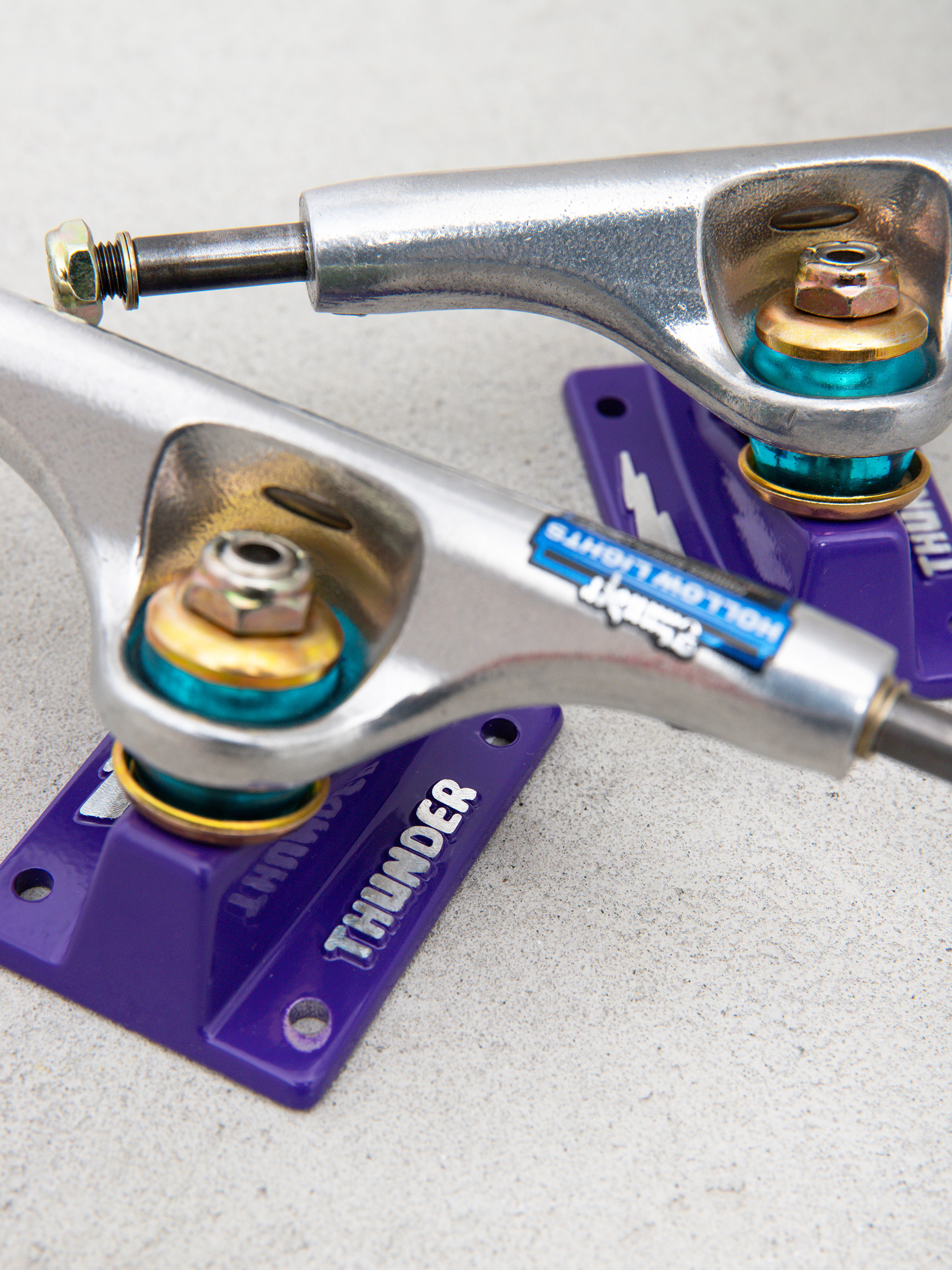 Traki Thunder Dashawn Jordan Diamondback Hollow Lights (polished/purple)