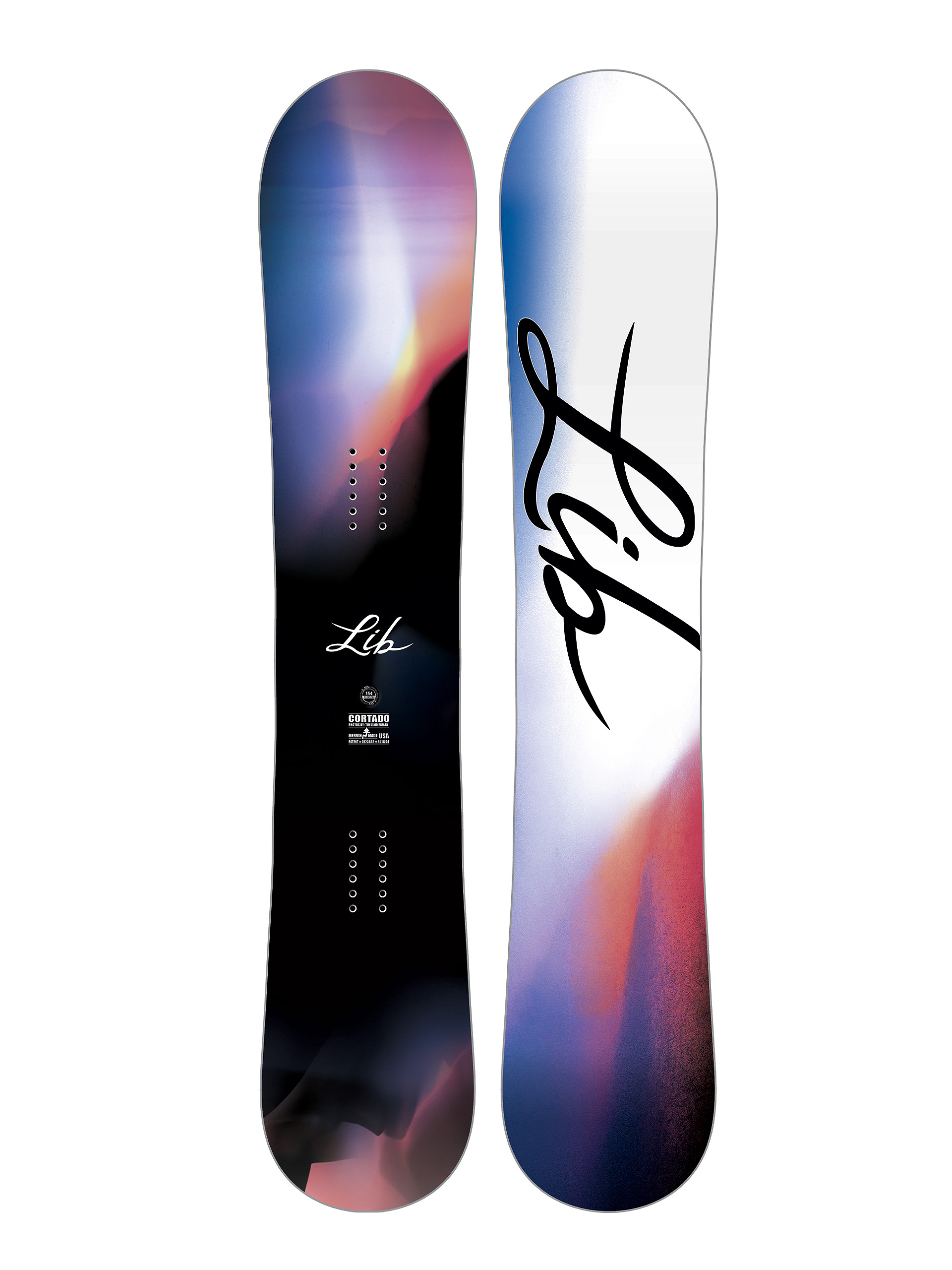 Deska snowboardowa Lib Tech Orca - wielobarwny