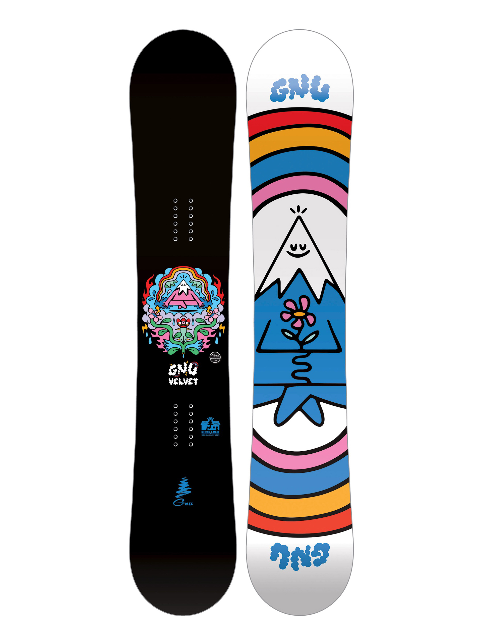 Damska Deska snowboardowa Gnu Velvet