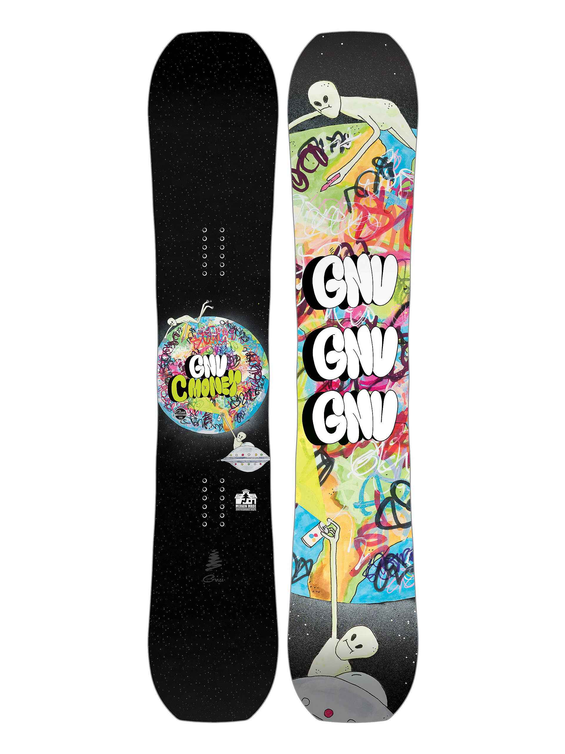 Deska snowboardowa Gnu C Money