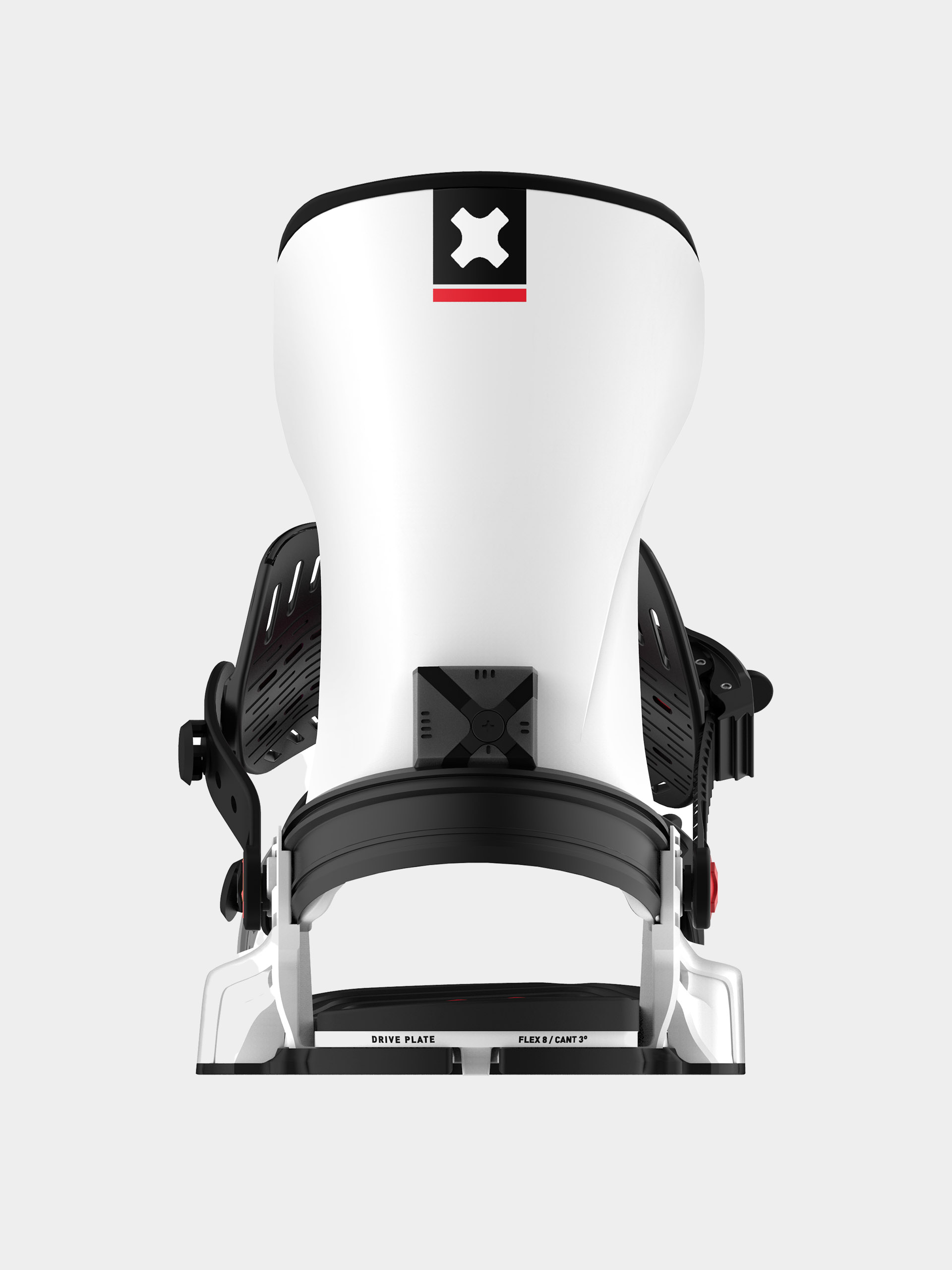 Męskie Wiązania snowboardowe Bent Metal Transfer (white)