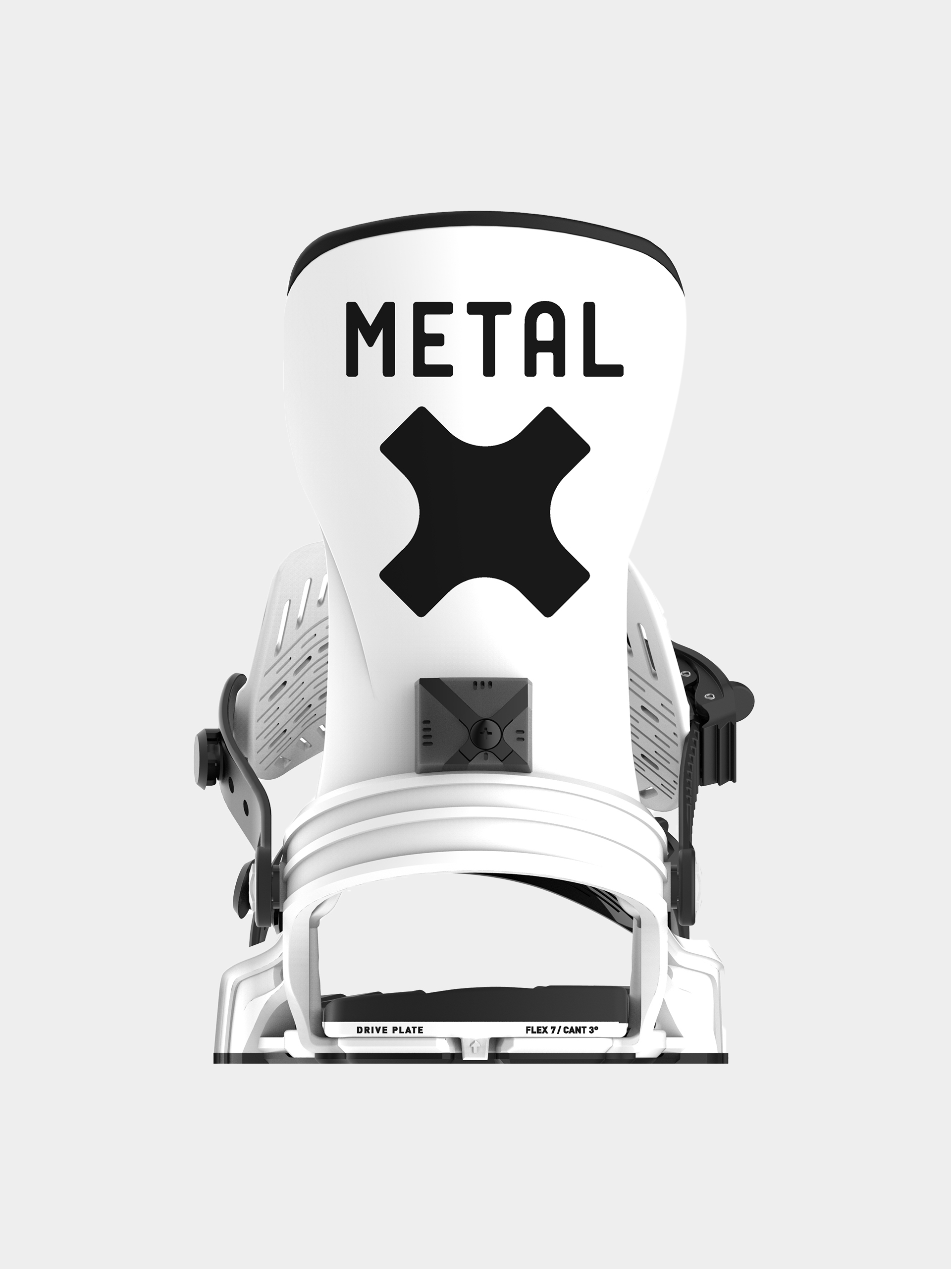 Męskie Wiązania snowboardowe Bent Metal Axtion (white)