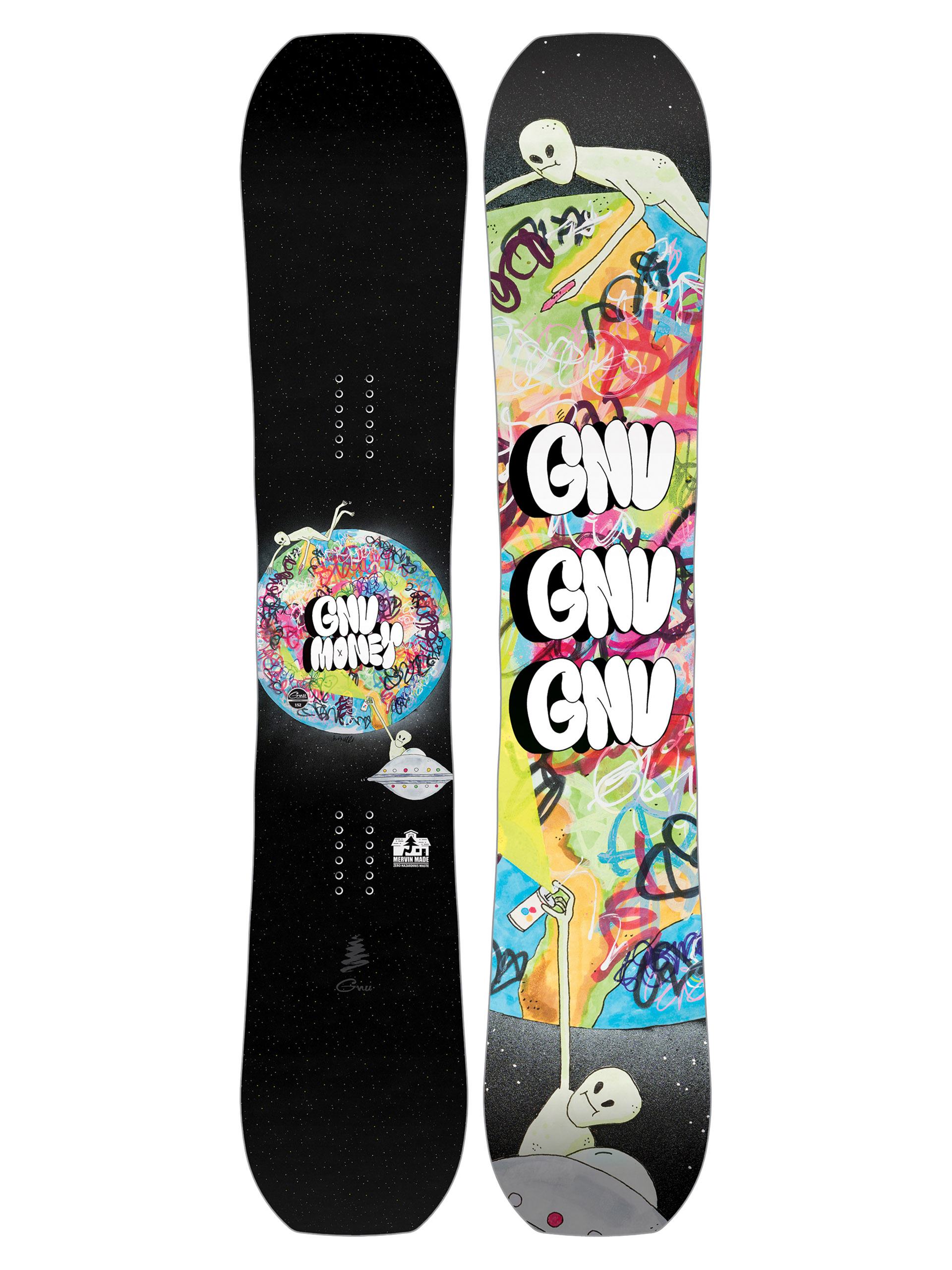 Męska Deska snowboardowa Gnu Money L