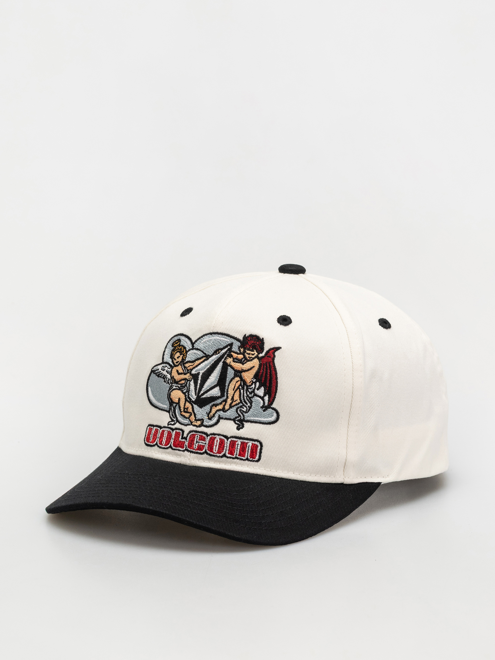 Czapka z daszkiem Volcom Good And Evil (off white)