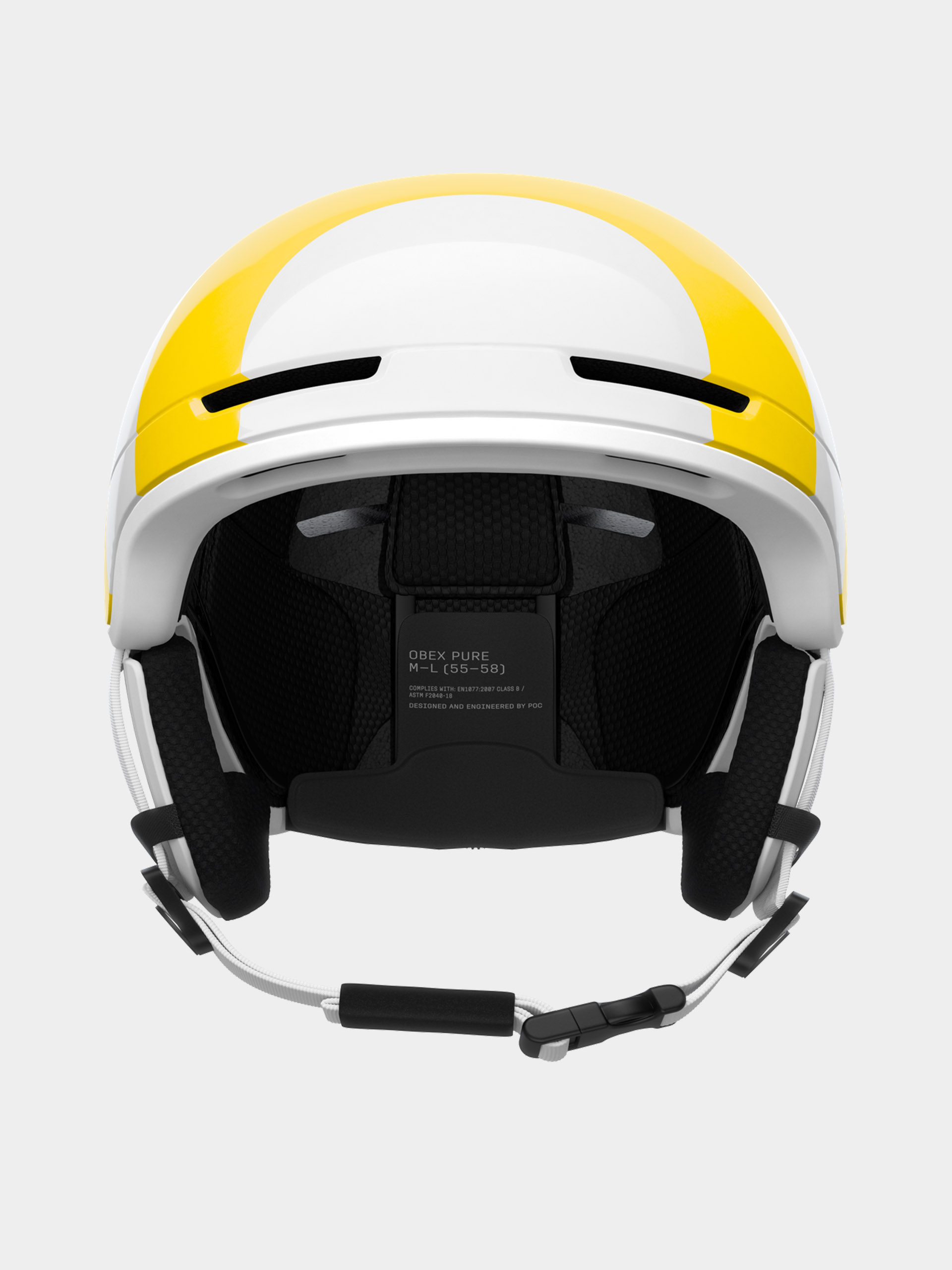 Kask POC Obex Pure (jaune/blanc)