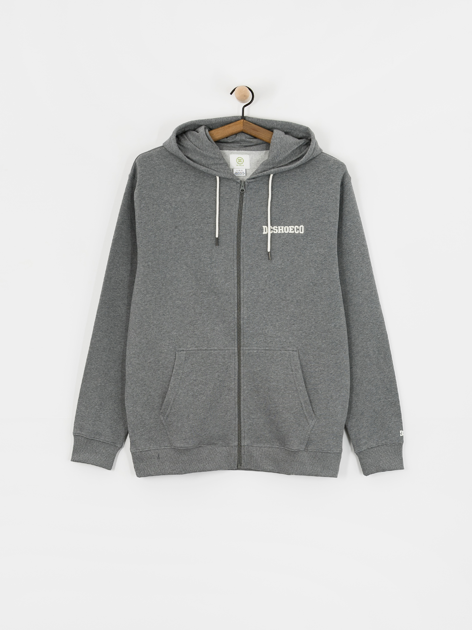 Bluza z kapturem DC Baseline ZHD (dark grey heather)