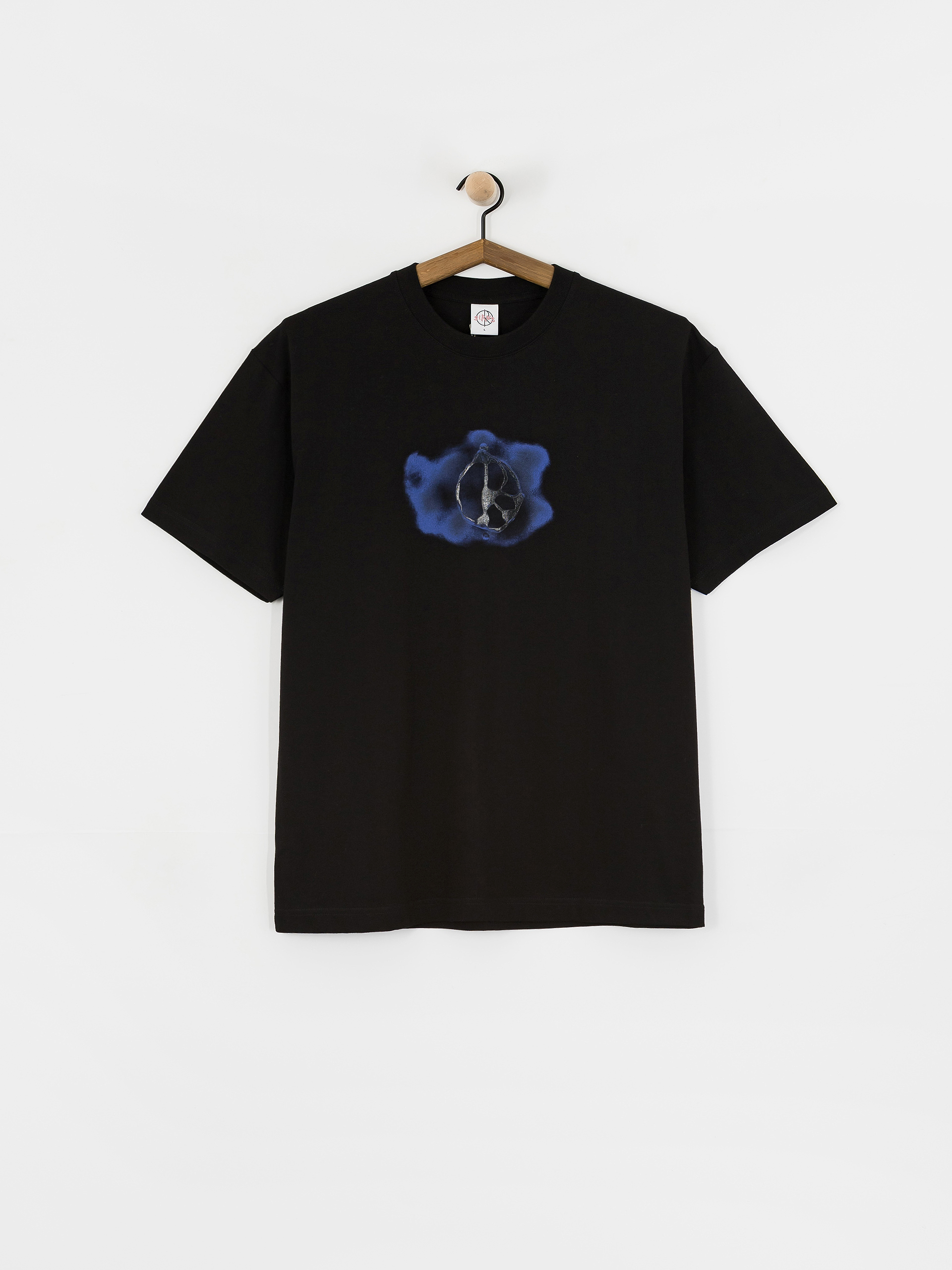 T-shirt Polar Skate Metal Logo (black)