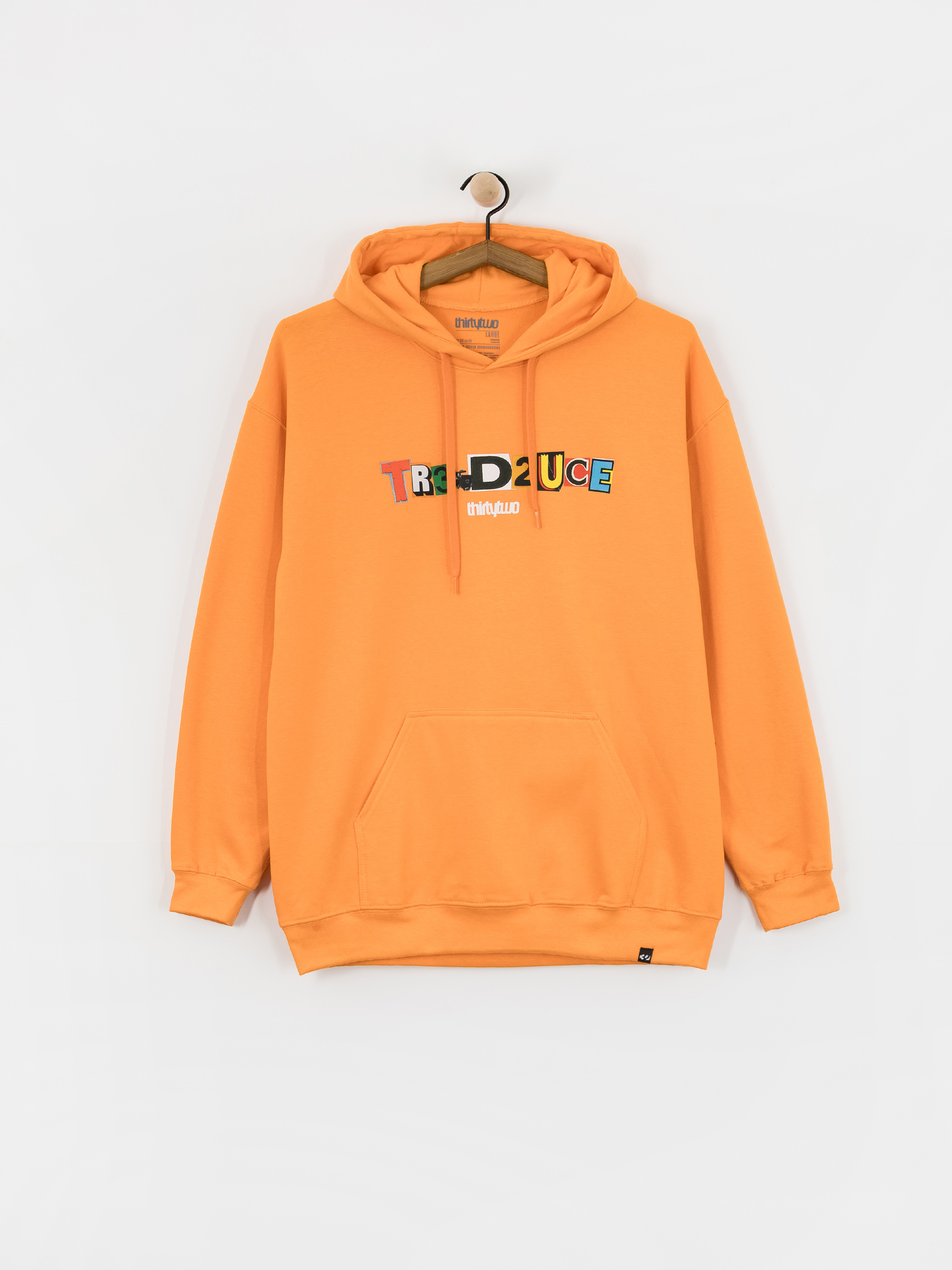 Bluza z kapturem ThirtyTwo Tre Deuce HD (orange)