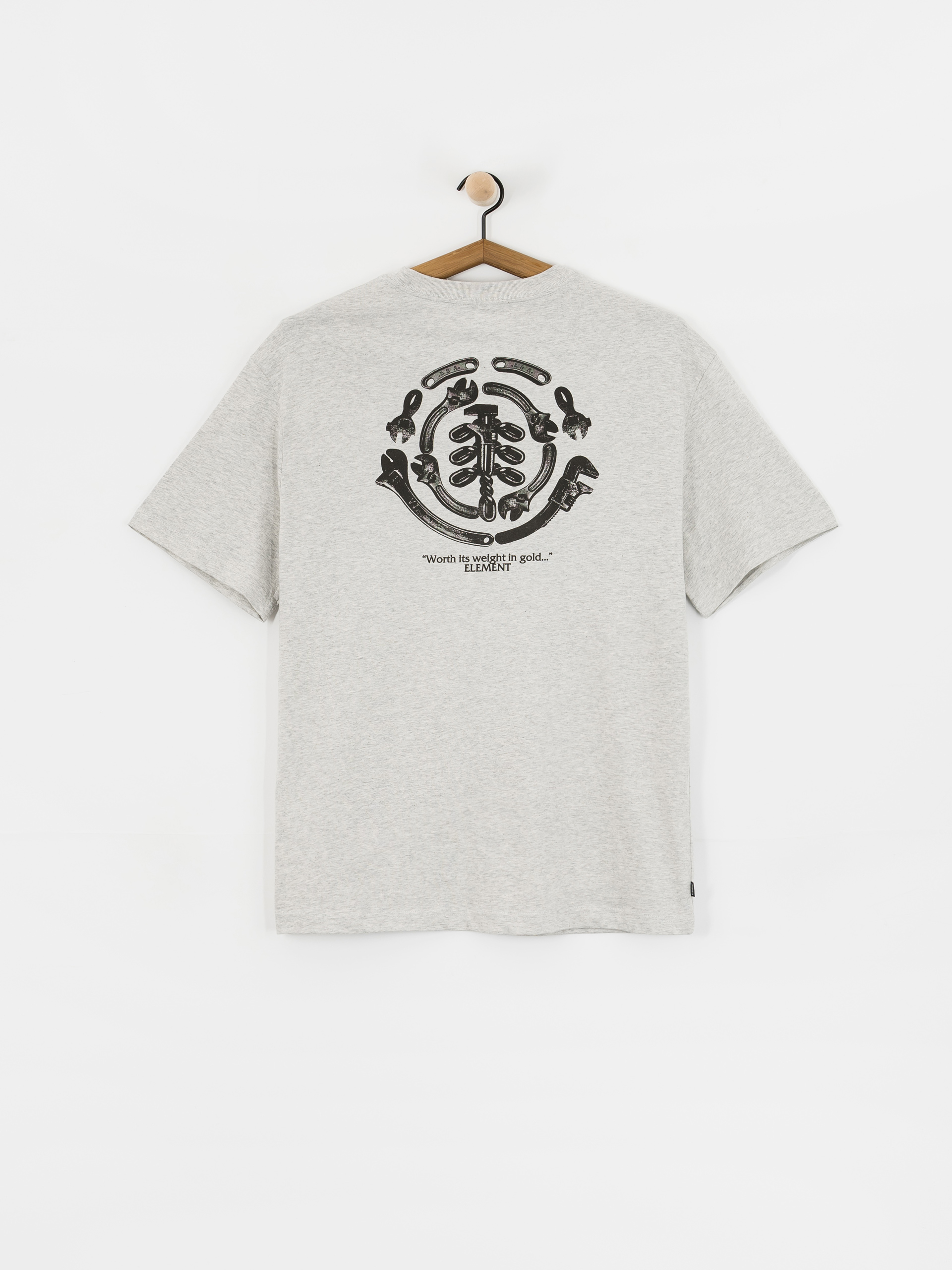 T-shirt Element Iron Works (mid grey heather)