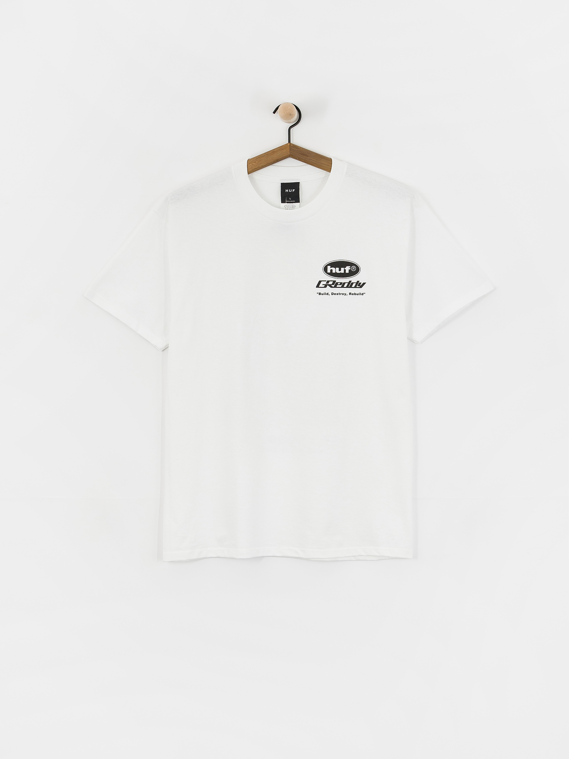 T-shirt HUF X Greddy Parts (white)