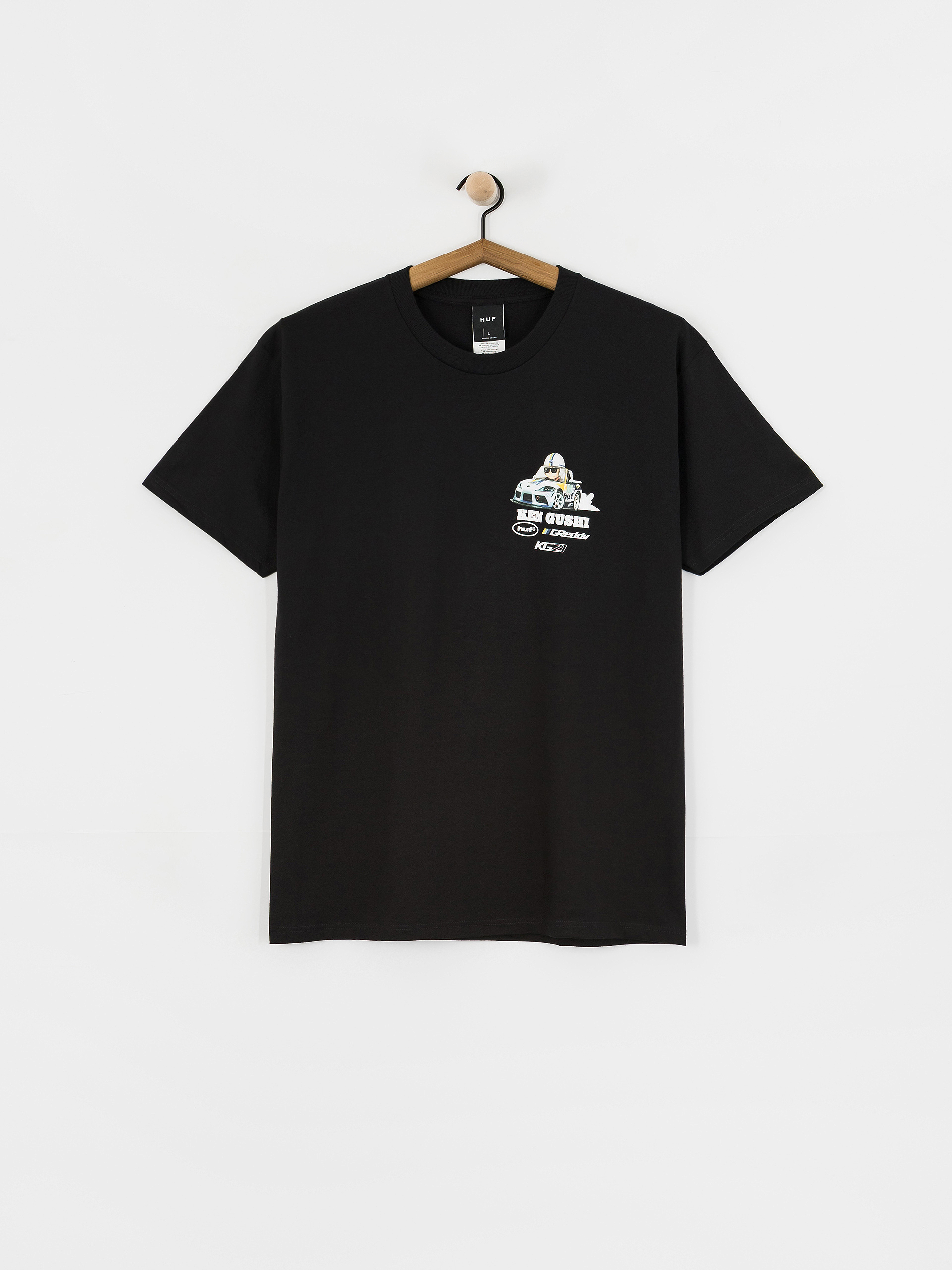 T-shirt HUF X Greddy Gushi (black)