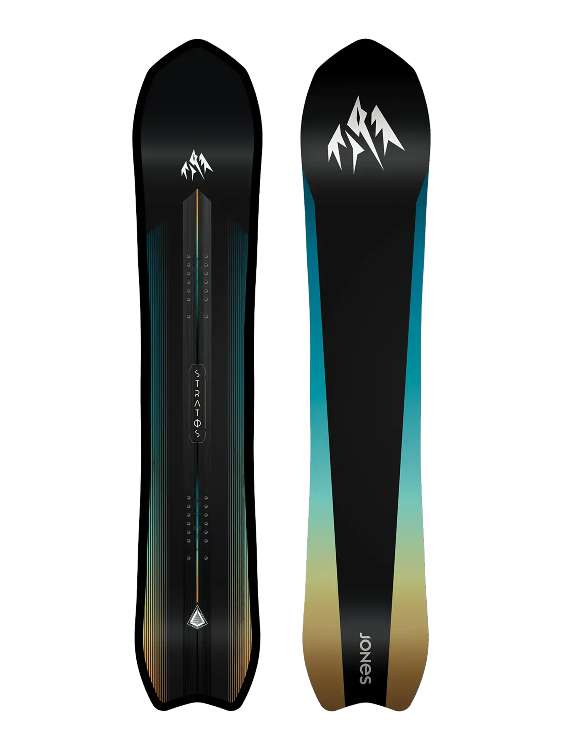 Męska Deska snowboardowa Jones Snowboards Stratos (black)