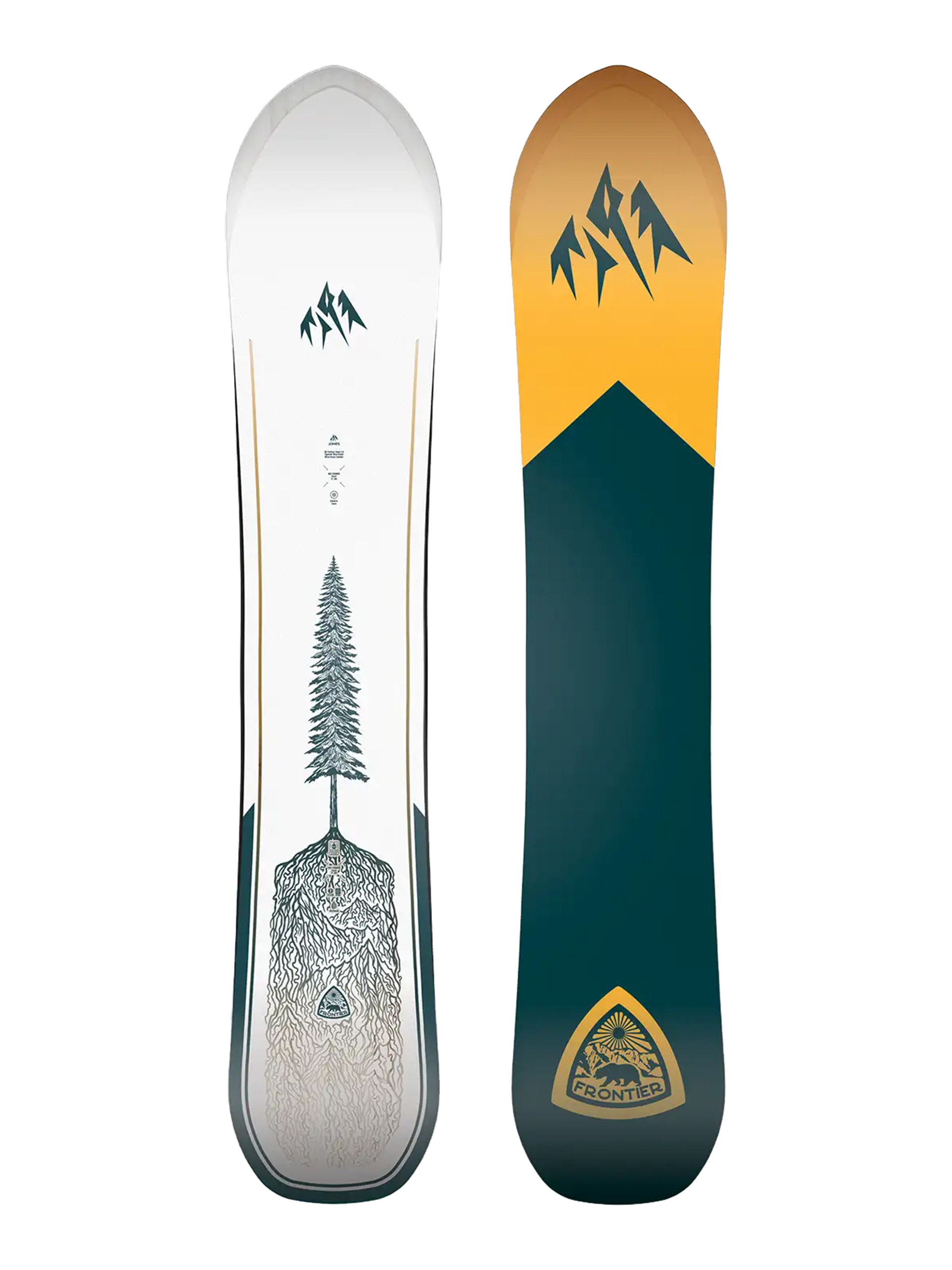 Deska snowboardowa Jones Snowboards Frontier 2.0 (white)