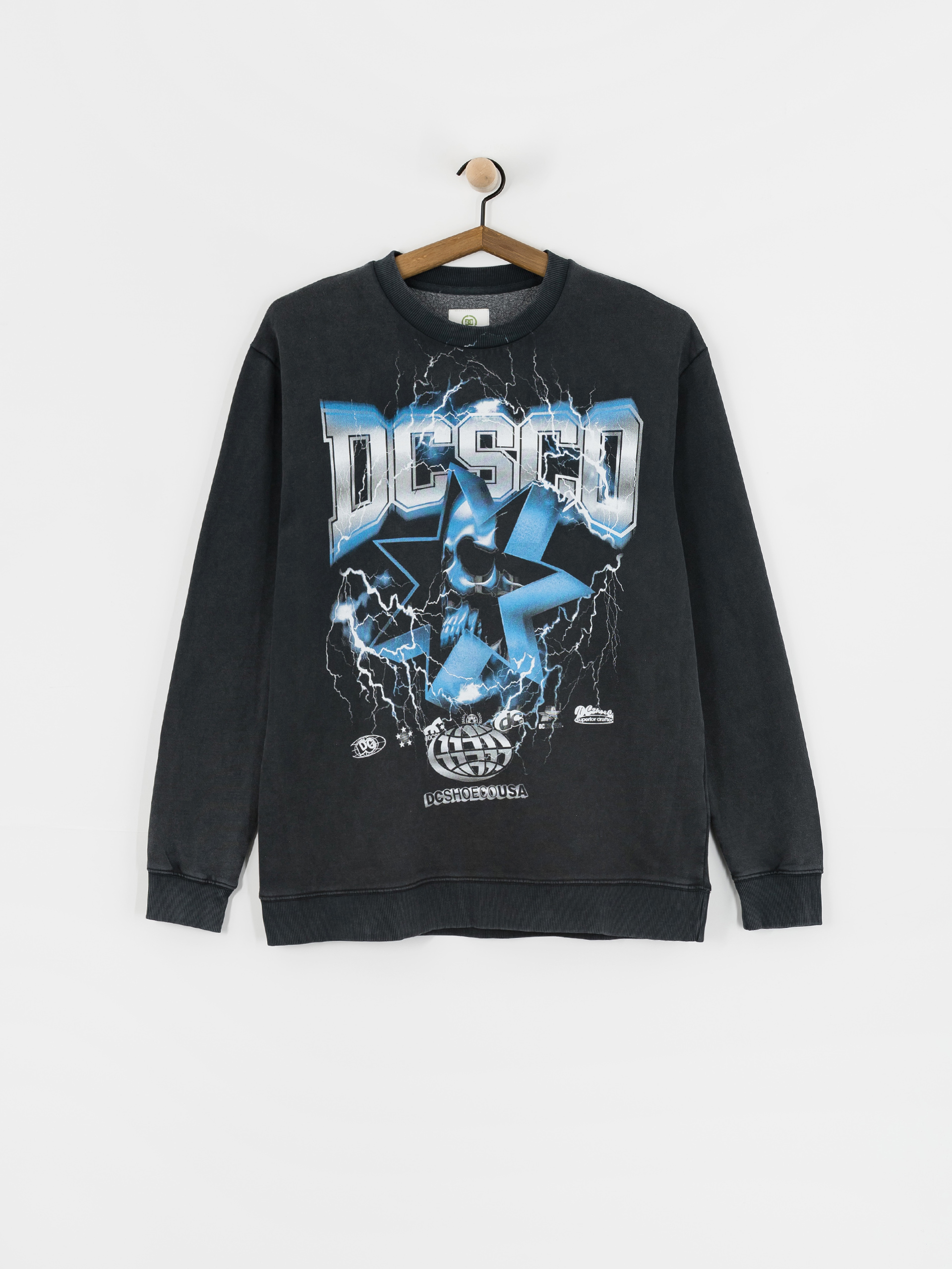 Bluza DC Skull Shock Crew (black)