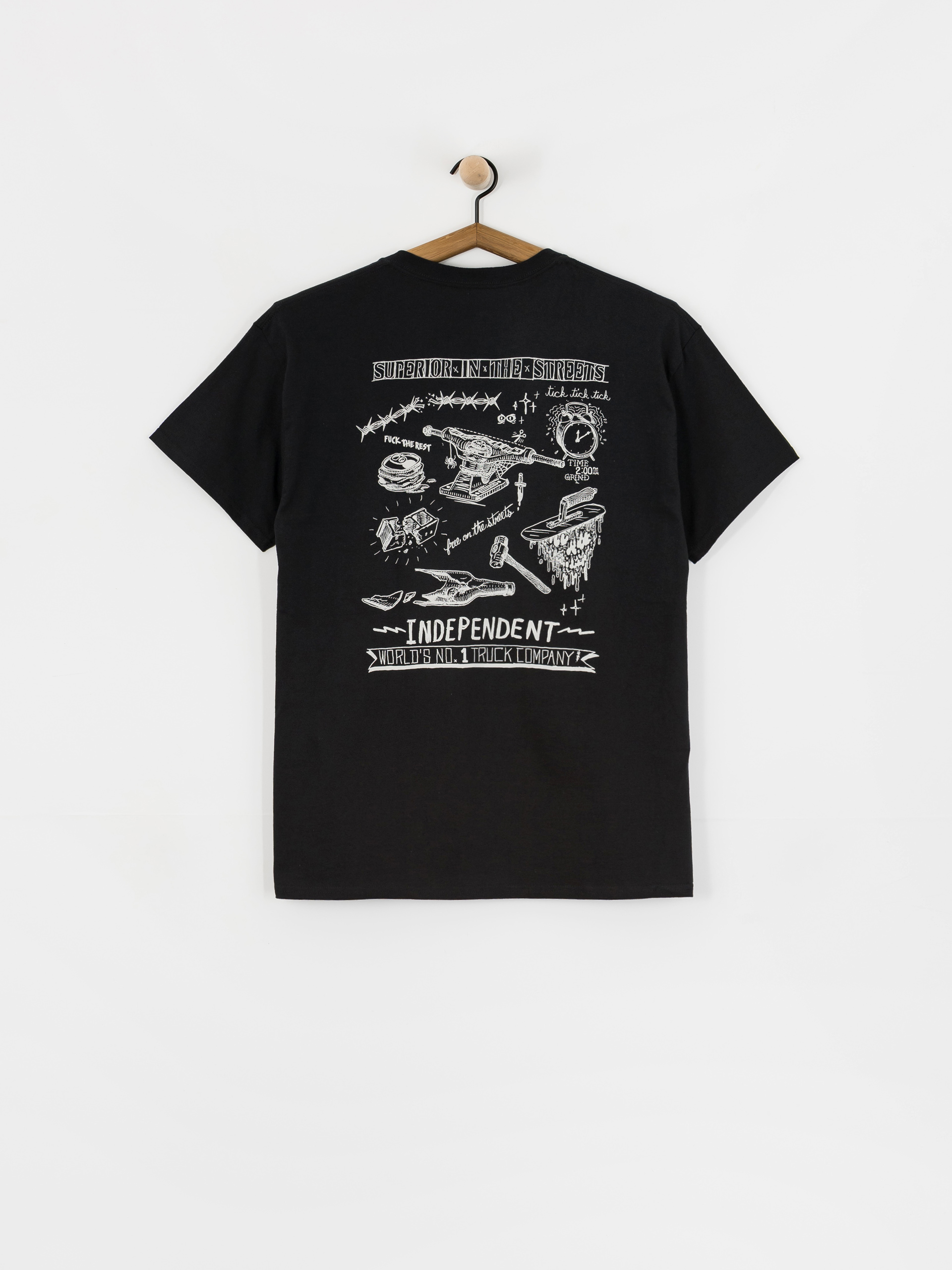 T-shirt Independent Bratrud Notebook (black)